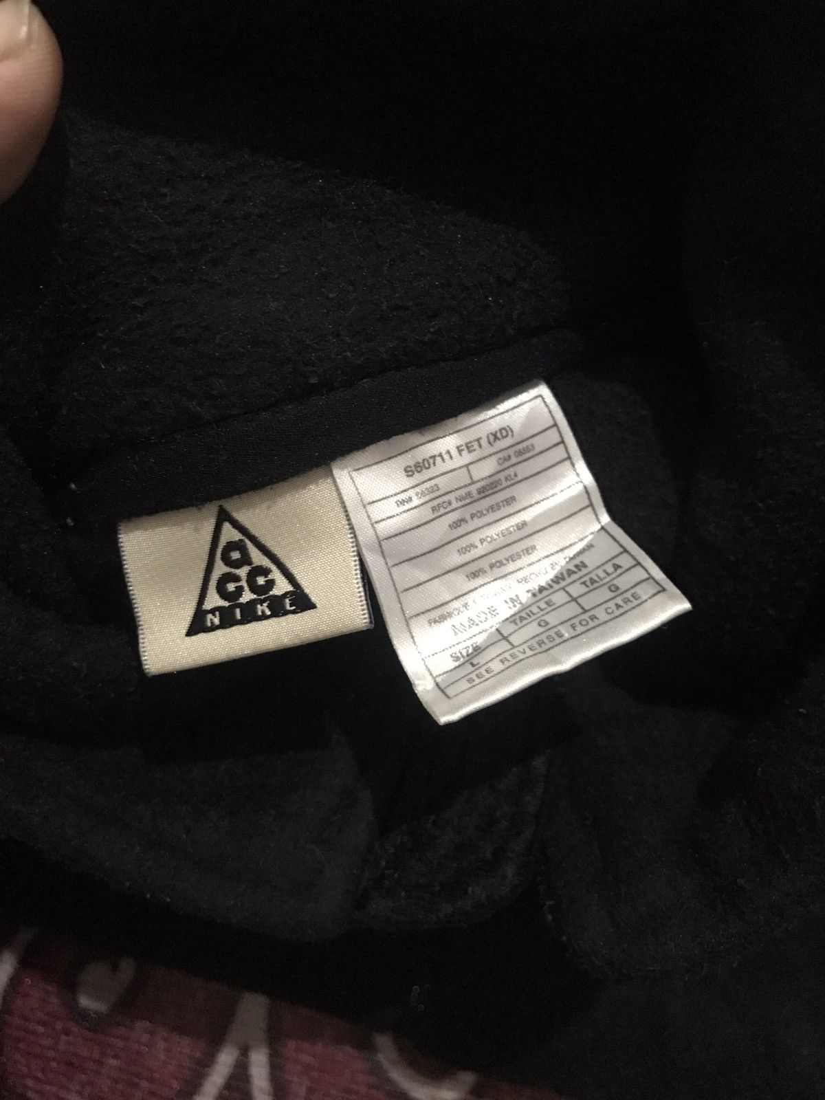Nike × Nike ACG × Vintage Nike ACG fleece half zipper small logo Size US L / EU 52-54 / 3 - 9 Thumbnail