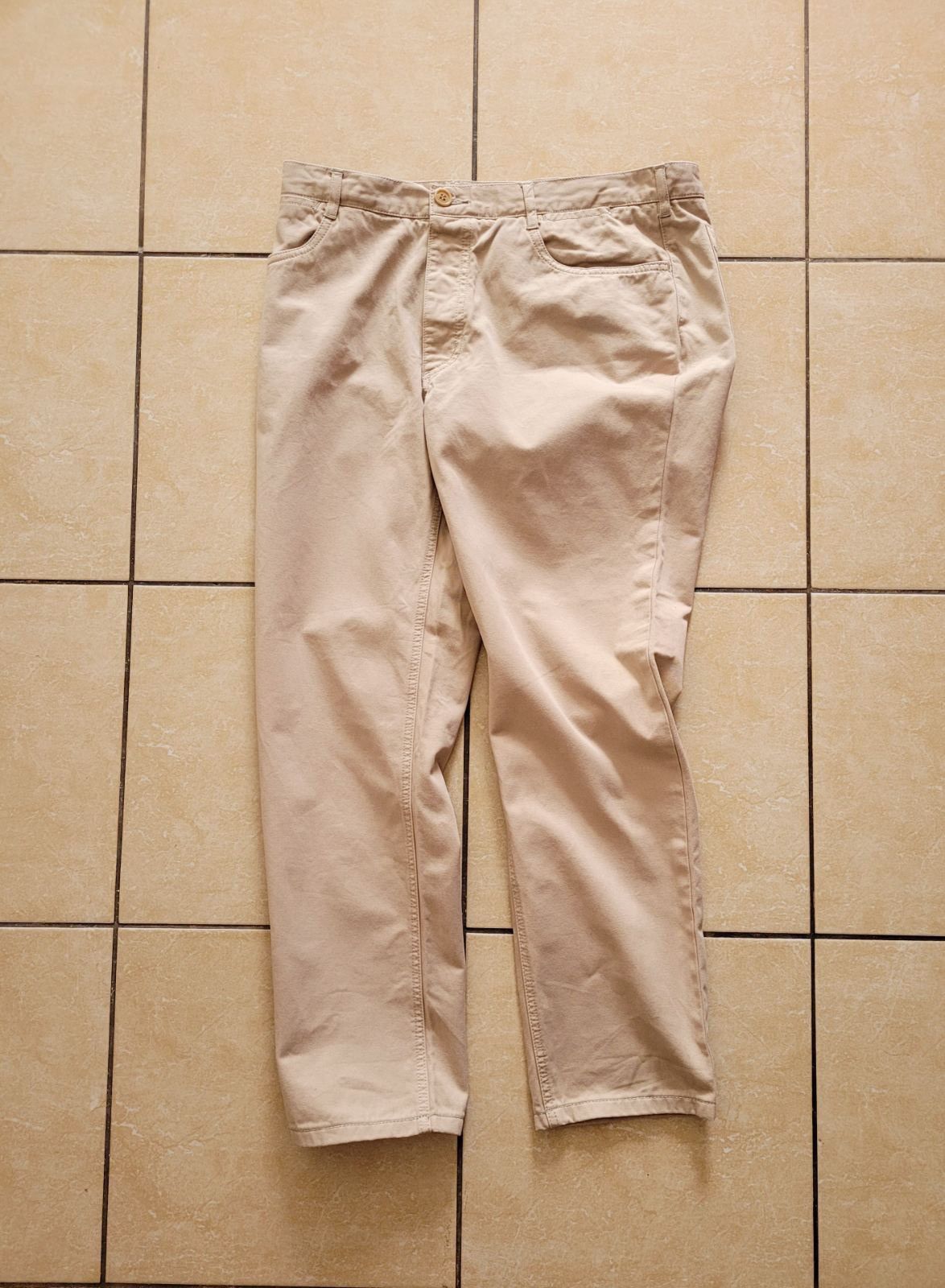 image of Italian Designers Prada Pants Beige, Men's (Size 32)