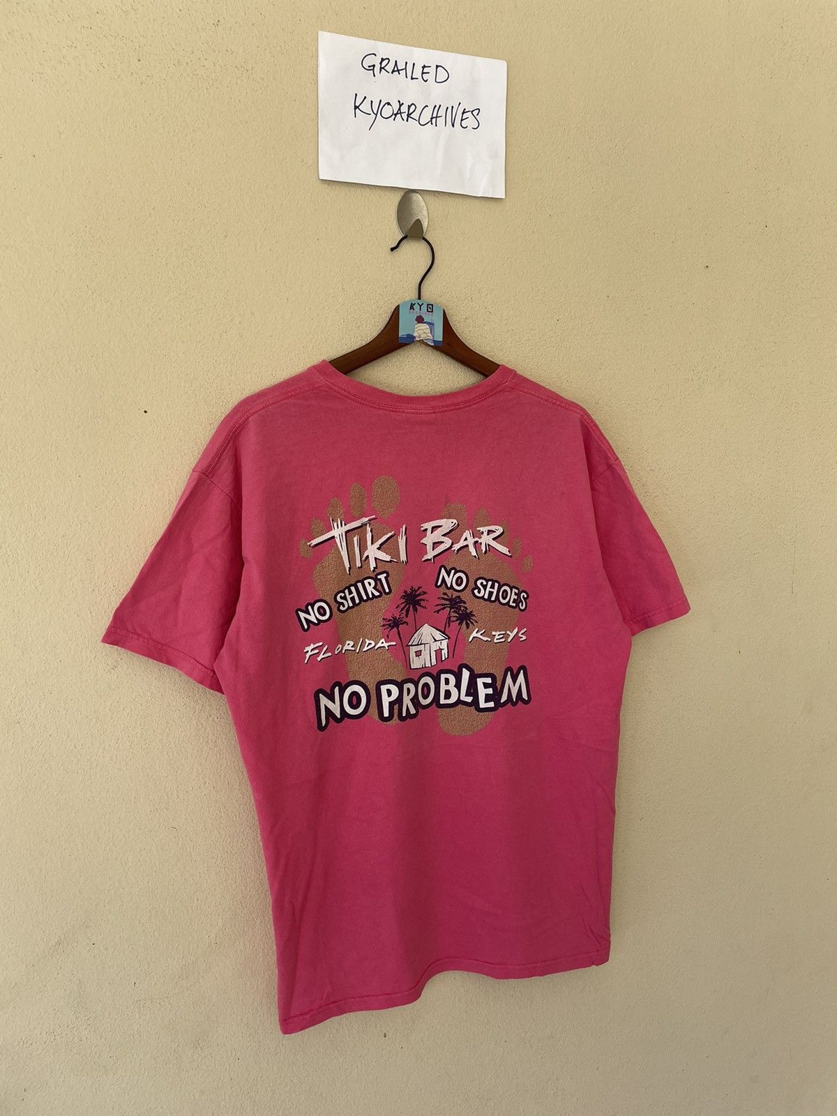 Anvil TIKI BAR PINK TEE Size US L / EU 52-54 / 3 - 2 Thumbnail