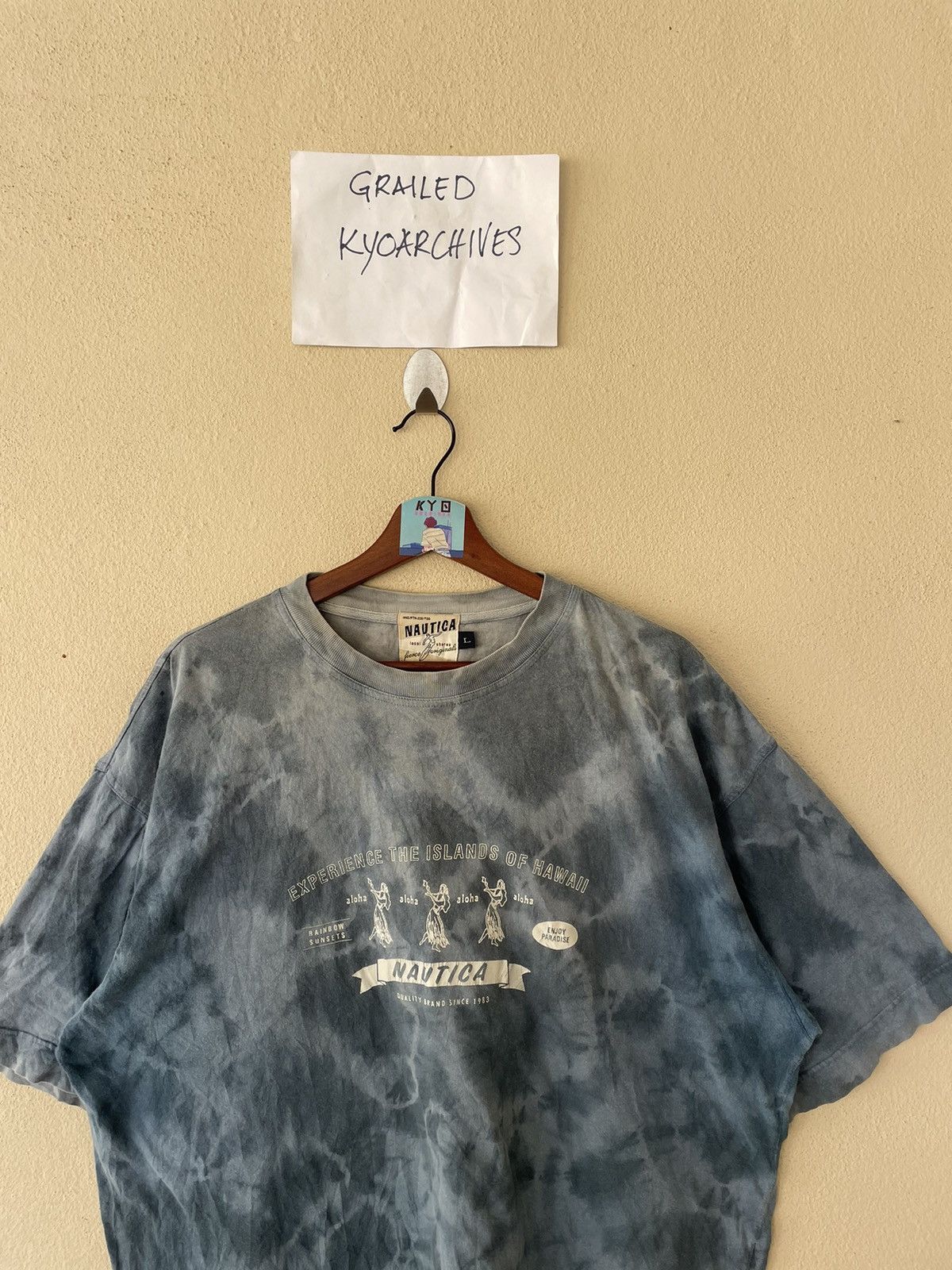 Nautica Y2K NAUTICA HAWAII TYE DYED TEE Size US L / EU 52-54 / 3 - 3 Thumbnail
