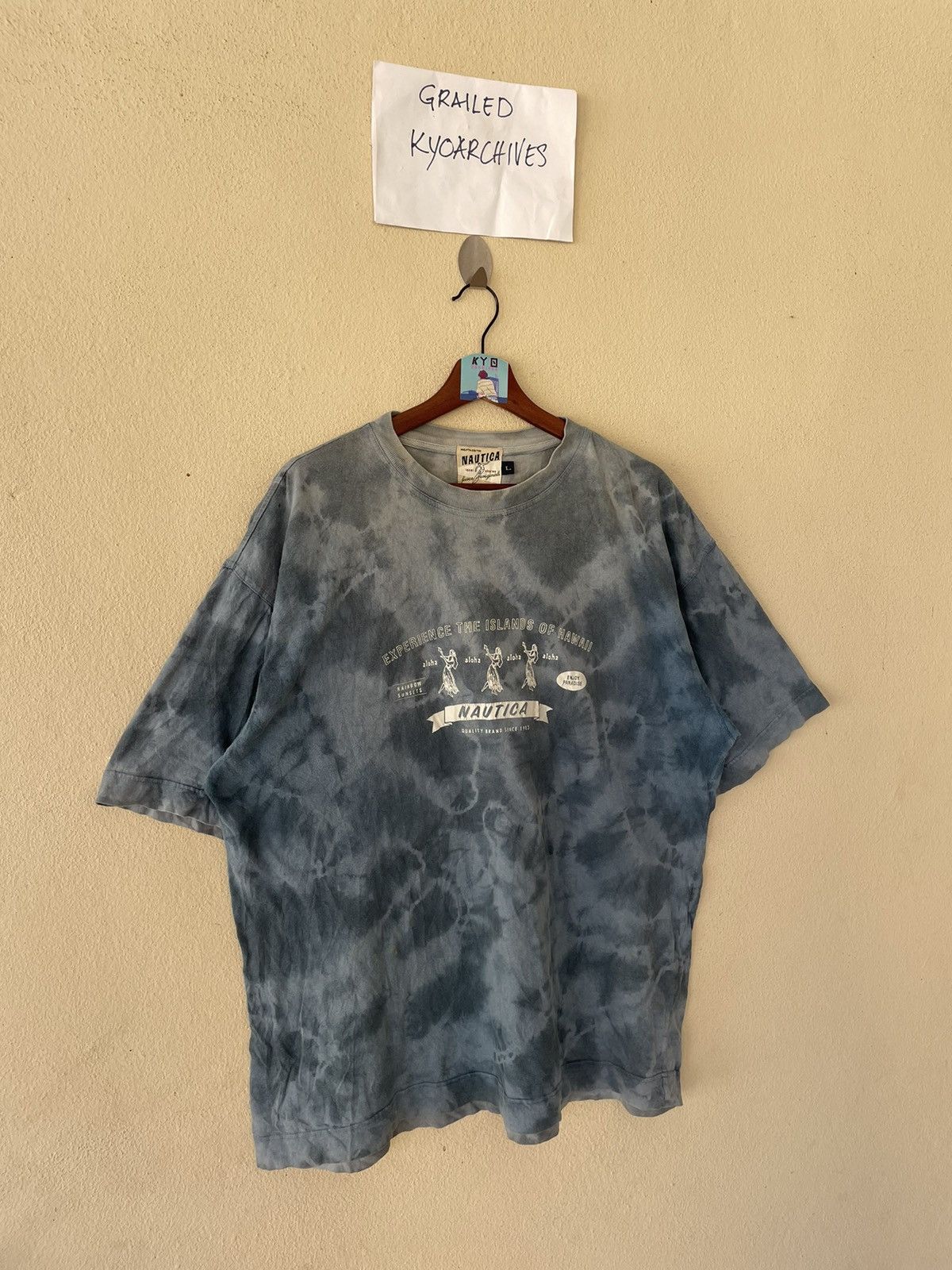 Nautica Y2K NAUTICA HAWAII TYE DYED TEE Size US L / EU 52-54 / 3 - 2 Thumbnail
