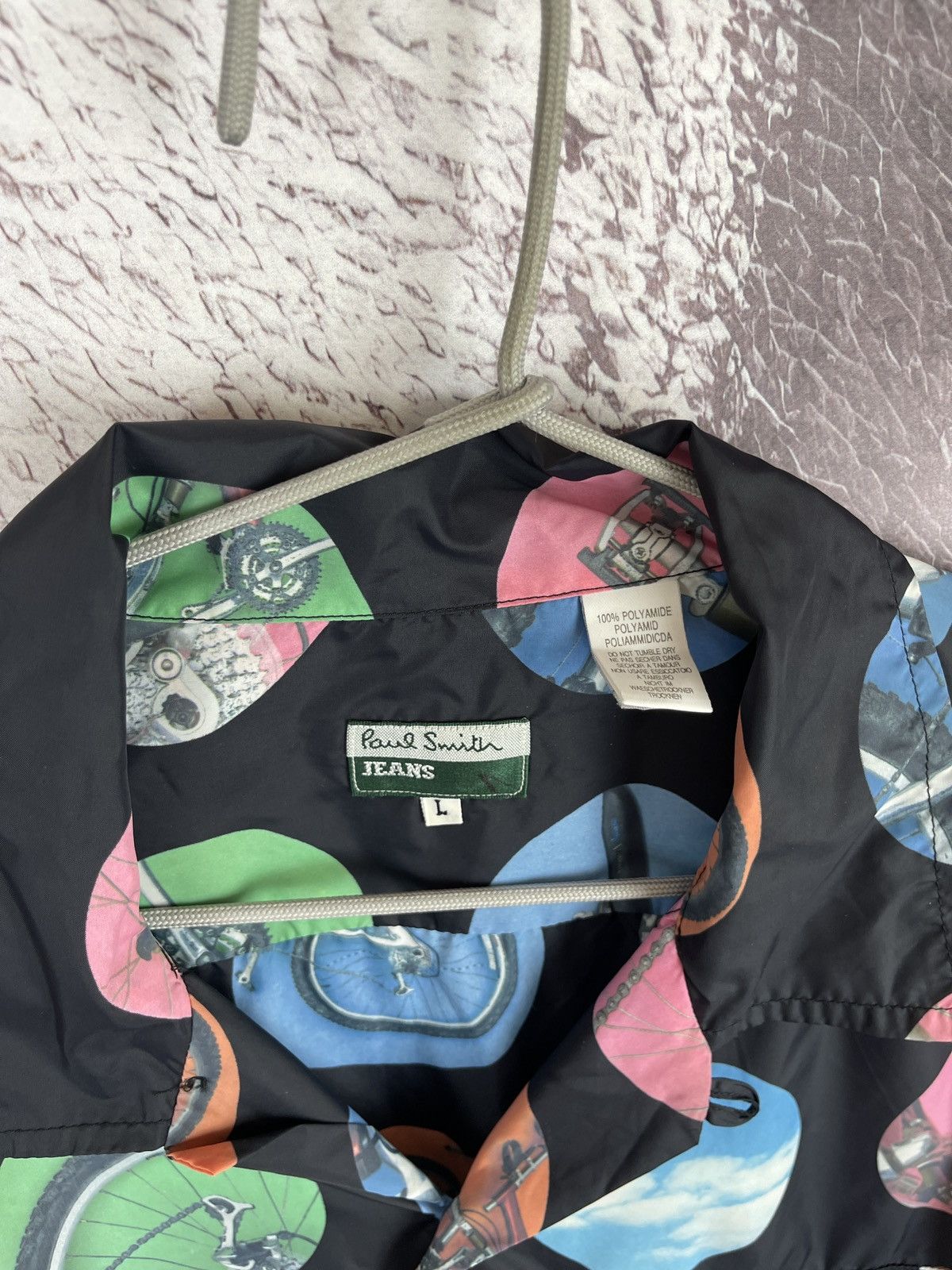 Paul Smith Paul Smith Jeans Nylon shimmer travel pattern shirt + bag Size US L / EU 52-54 / 3 - 9 Thumbnail
