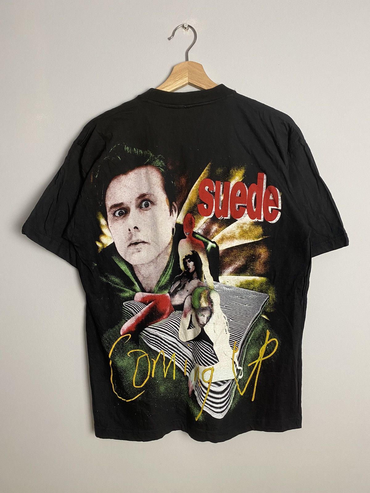 Band Tees Rare Vintage 90s Suede Coming Up Brit Pop Band Tee Blur Size US XL / EU 56 / 4 - 2 Thumbnail
