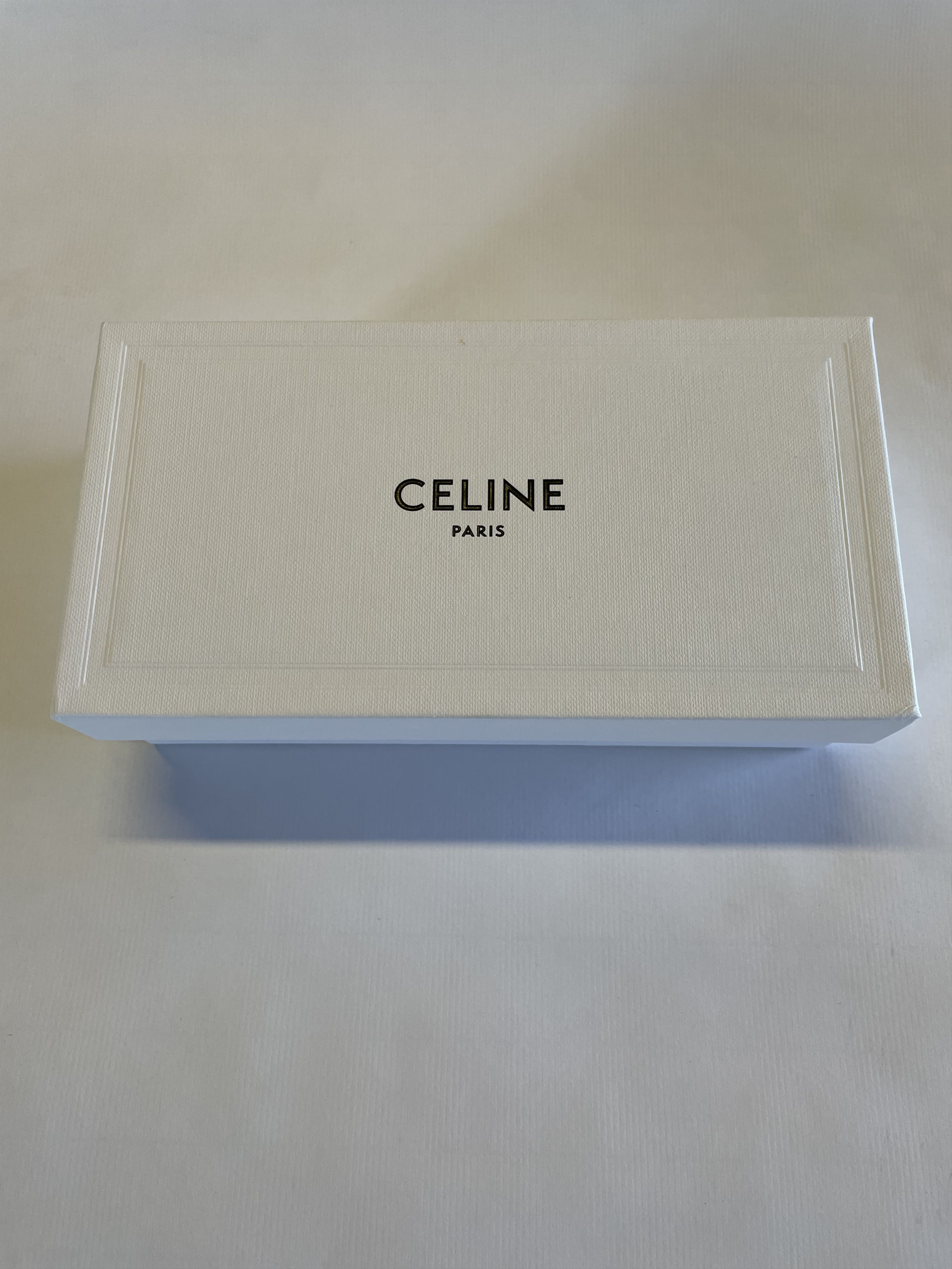 Celine New CELINE CL40060I 01D 53mm Polarized Rectangle Sunglasses Size ONE SIZE - 14 Thumbnail