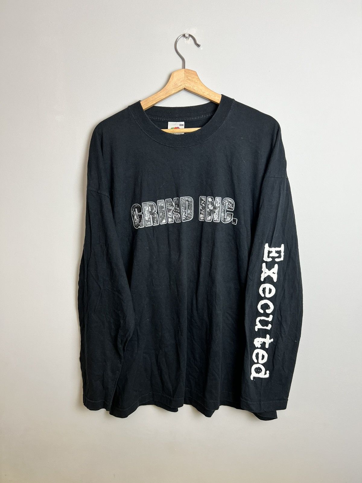 Band Tees Rare Vintage 00s Grind INC. Executed Metal Hardcore Band Tee Size US XL / EU 56 / 4 - 2 Thumbnail