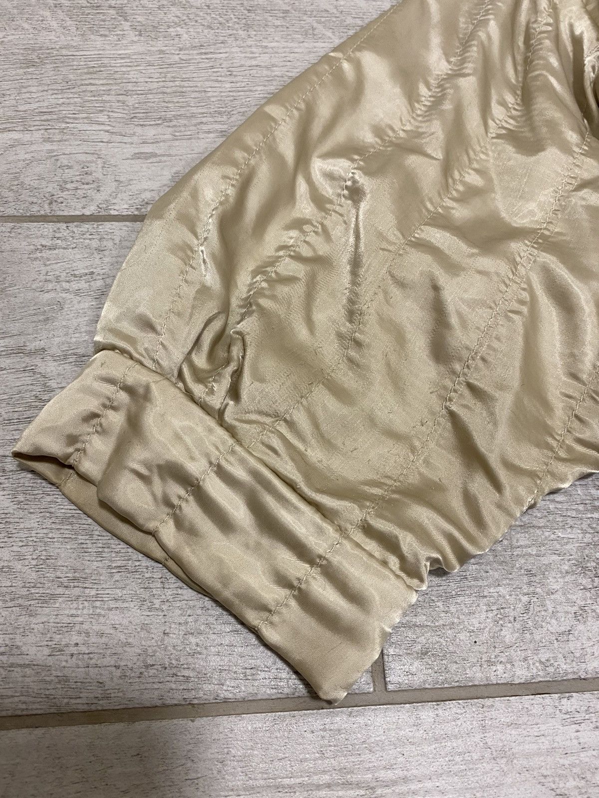 Moncler × Vintage Moncler Vintage Beige Zip Jacket With Women’s Belt Size ONE SIZE - 11 Thumbnail