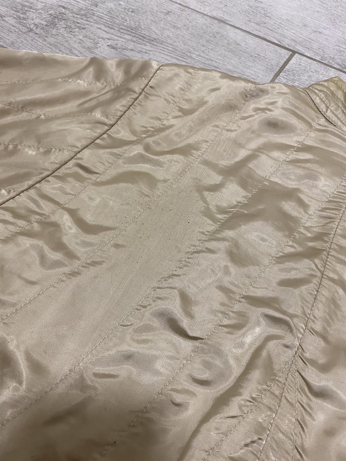 Moncler × Vintage Moncler Vintage Beige Zip Jacket With Women’s Belt Size ONE SIZE - 21 Thumbnail