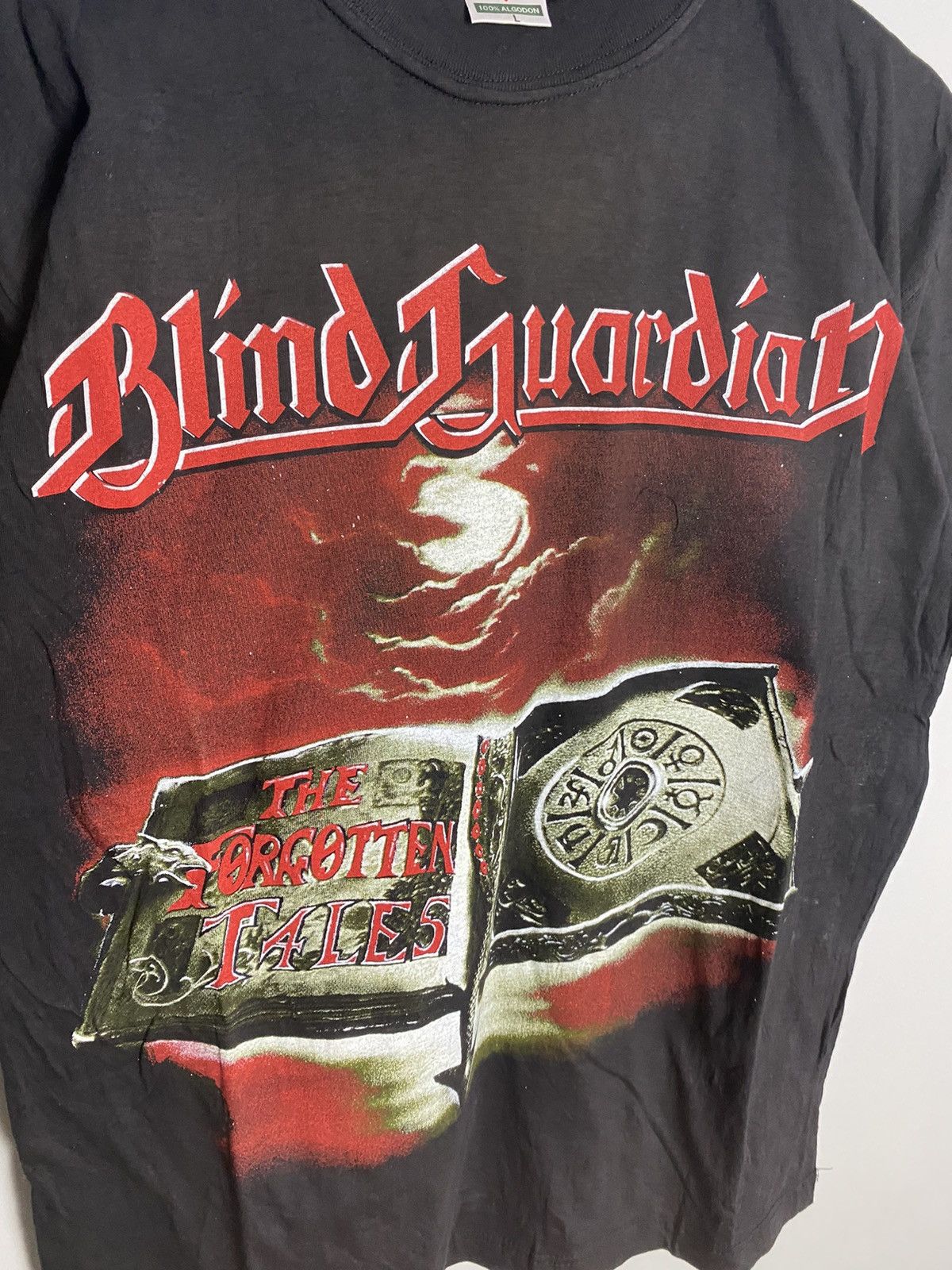 Band Tees Vintage 90s Blind Guardian TheForgotten Tales Metal Band Tee Size US L / EU 52-54 / 3 - 3 Thumbnail