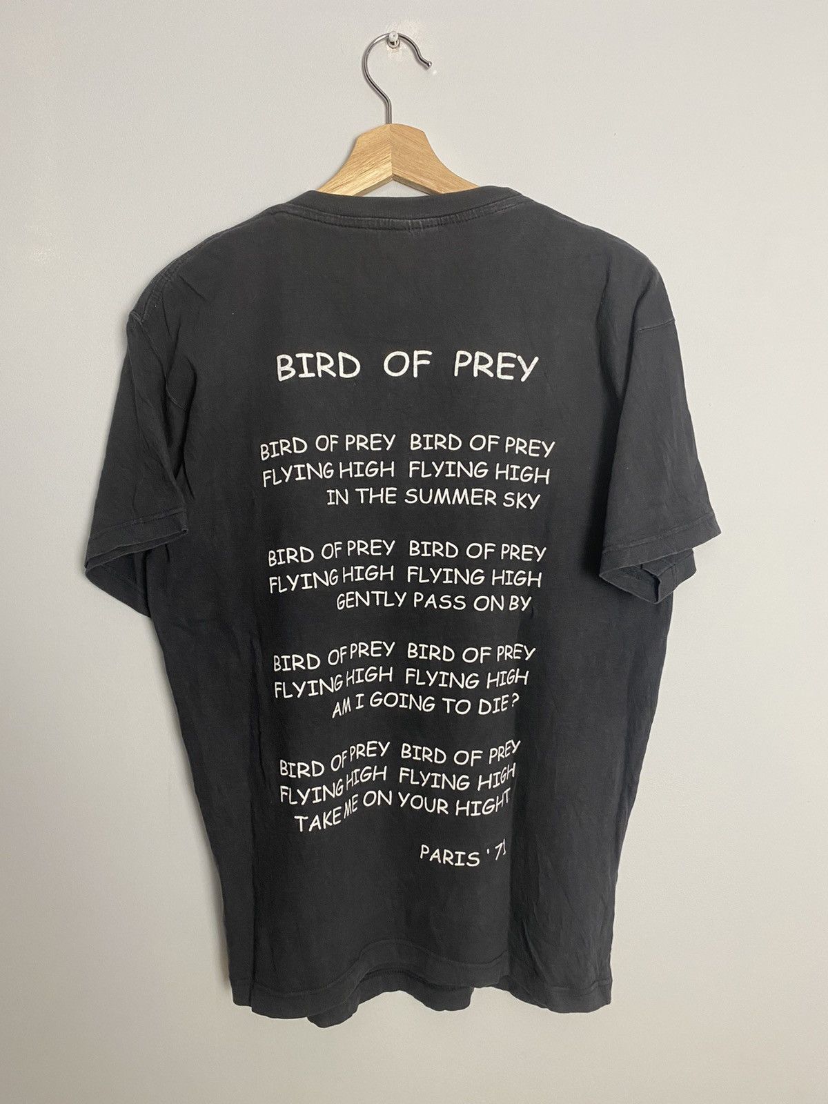 Band Tees Rare Vintage 90s Jim Morrison Bird Of Prey Rock Band Tee Size US L / EU 52-54 / 3 - 2 Thumbnail