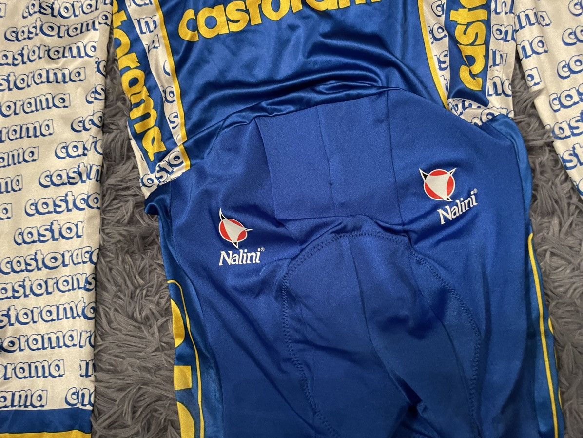 Vintage 🚴 Castorama x Nalini 1993 vintage cycle jersey Size US M / EU 48-50 / 2 - 9 Thumbnail