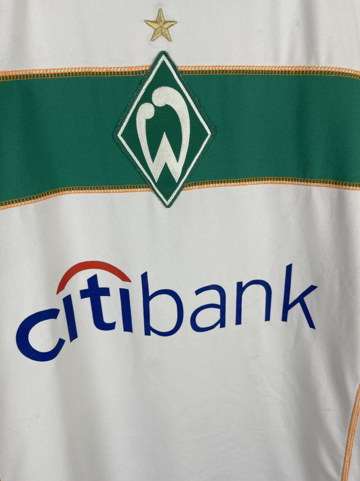 Kappa Kappa Werder Bremen 2008 2009 away soccer jersey football Size US S / EU 44-46 / 1 - 4 Thumbnail