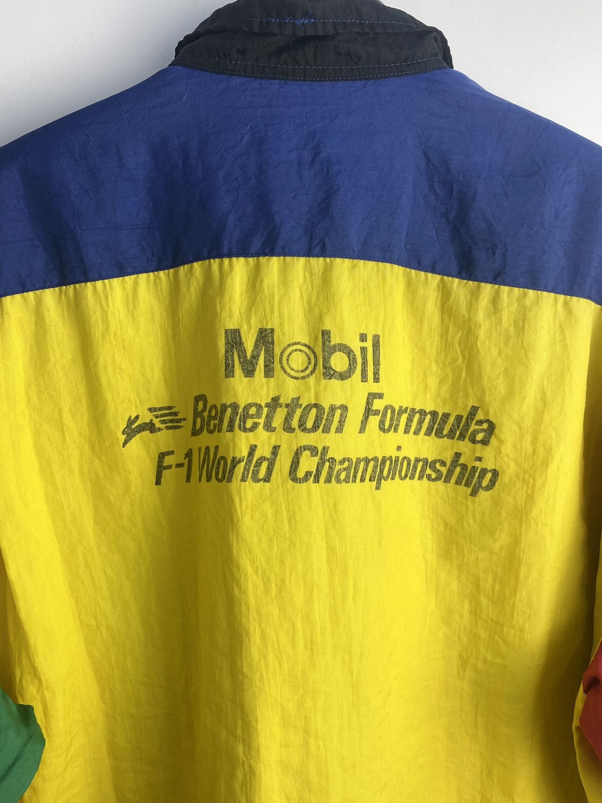 United Colors Of Benetton 1989 Benetton Formula Mobil F1 Jacket Size US L / EU 52-54 / 3 - 4 Thumbnail