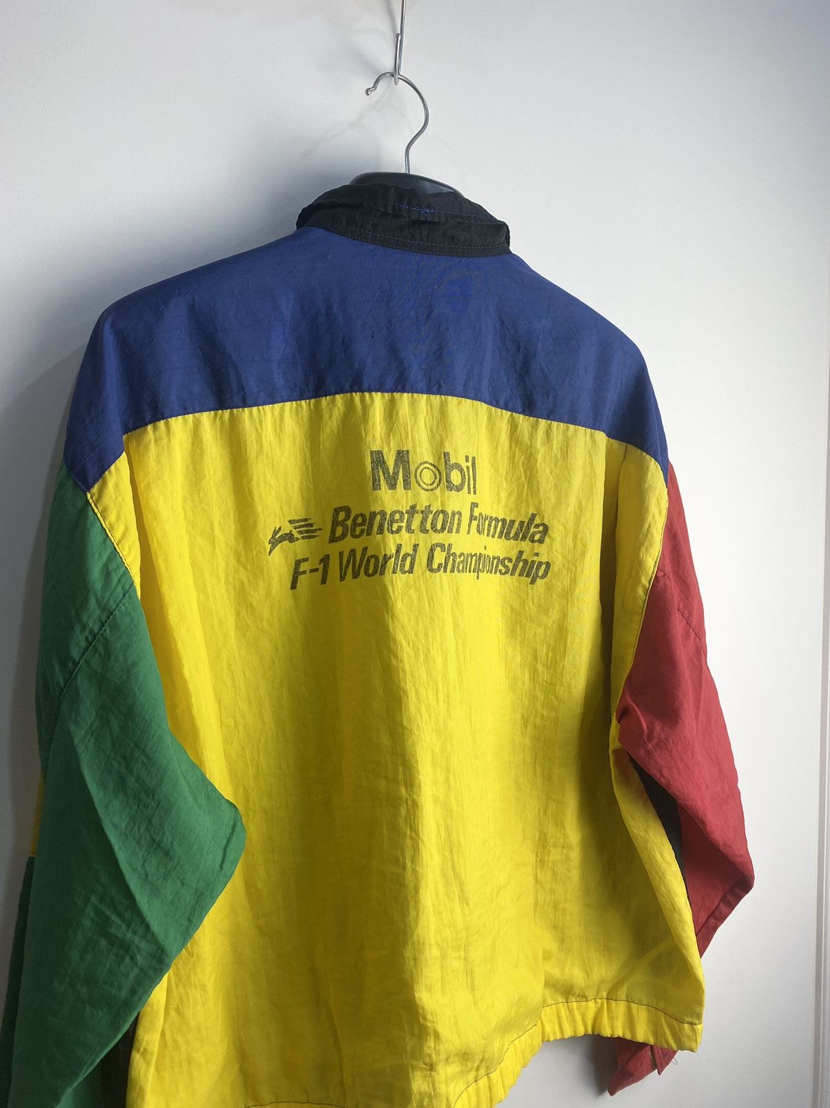 United Colors Of Benetton 1989 Benetton Formula Mobil F1 Jacket Size US L / EU 52-54 / 3 - 3 Thumbnail