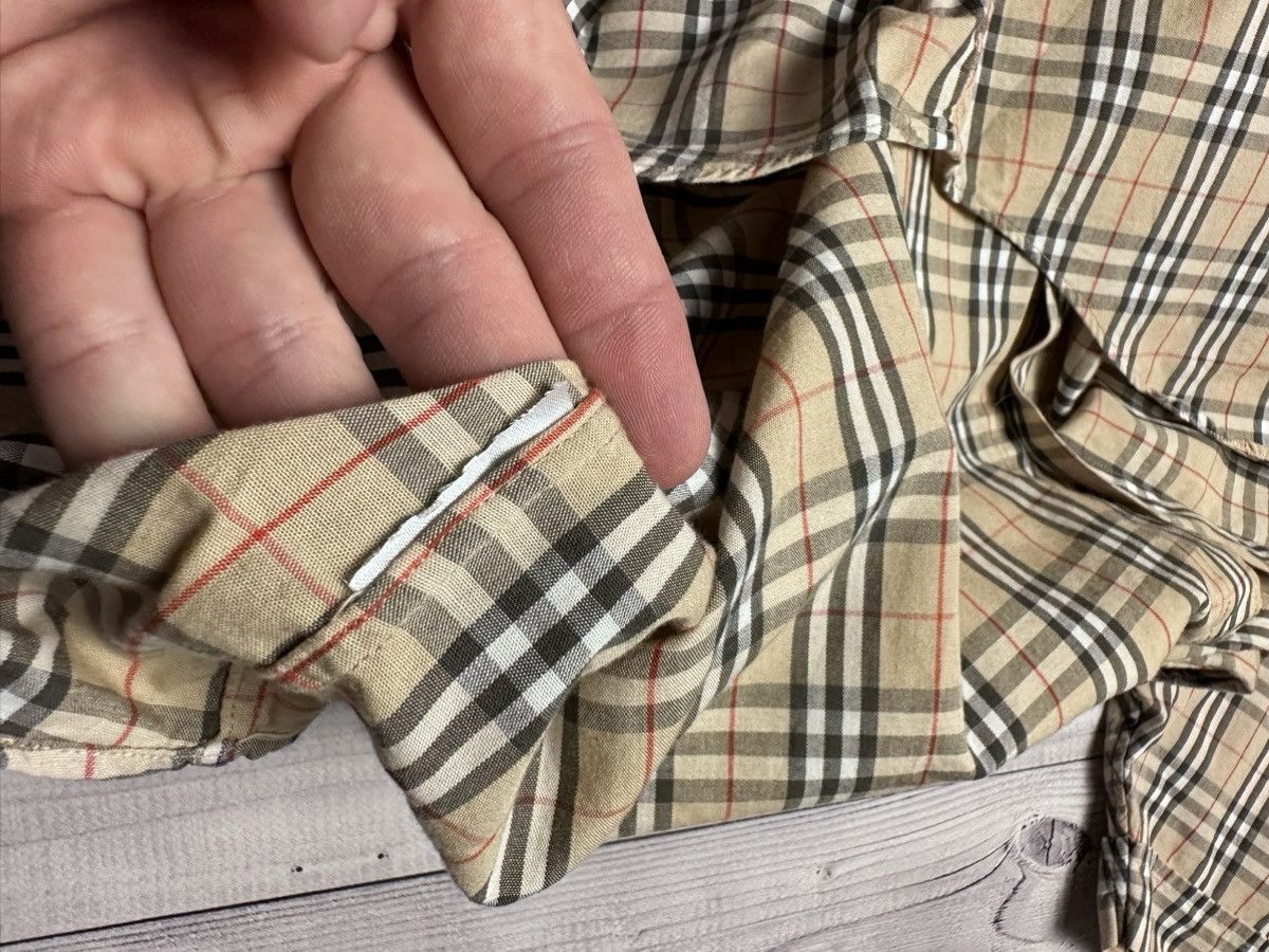 Burberry × Vintage Vintage Burberry plaid shirt size M Size US M / EU 48-50 / 2 - 8 Thumbnail