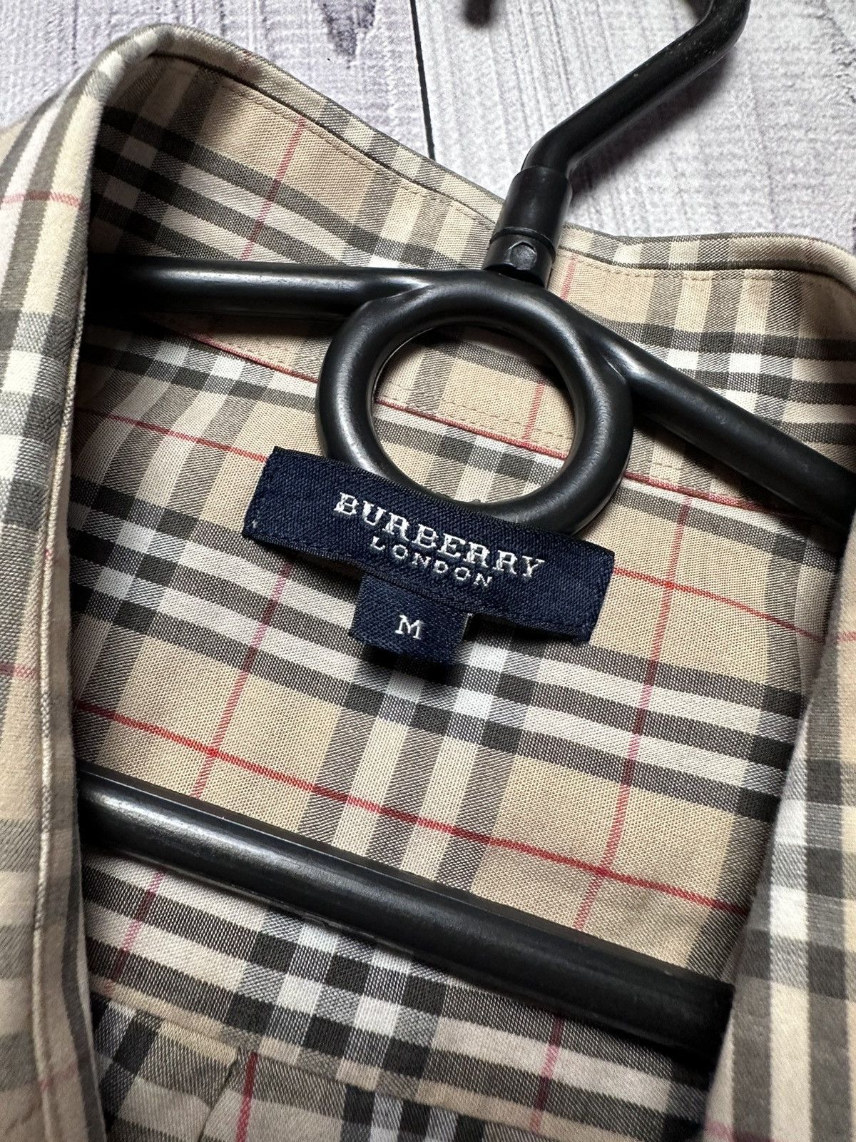 Burberry × Vintage Vintage Burberry plaid shirt size M Size US M / EU 48-50 / 2 - 6 Thumbnail