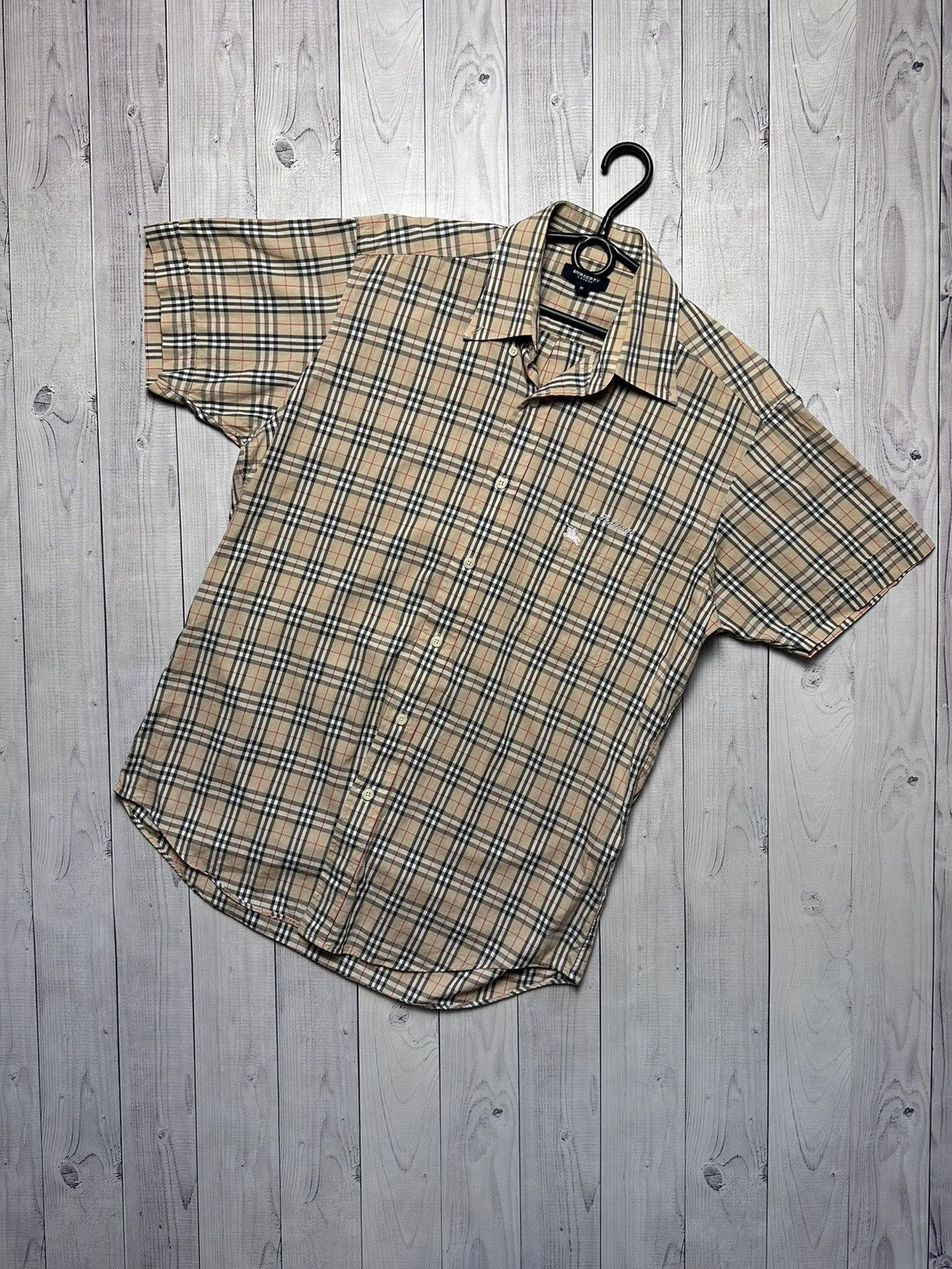 Burberry × Vintage Vintage Burberry plaid shirt size M Size US M / EU 48-50 / 2 - 1 Thumbnail