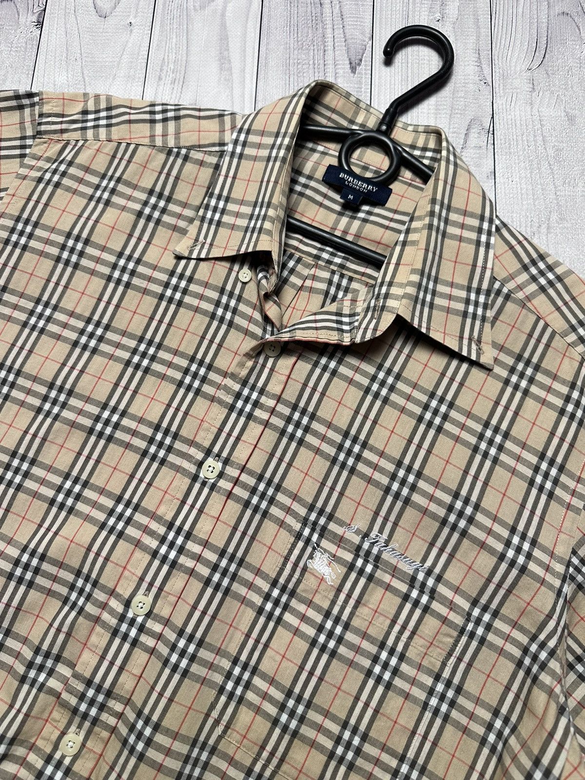 Burberry × Vintage Vintage Burberry plaid shirt size M Size US M / EU 48-50 / 2 - 3 Thumbnail