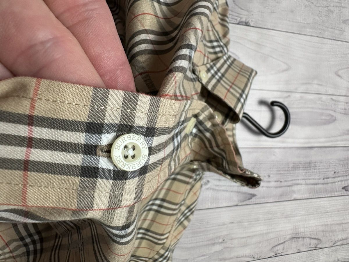 Burberry × Vintage Vintage Burberry plaid shirt size M Size US M / EU 48-50 / 2 - 9 Thumbnail