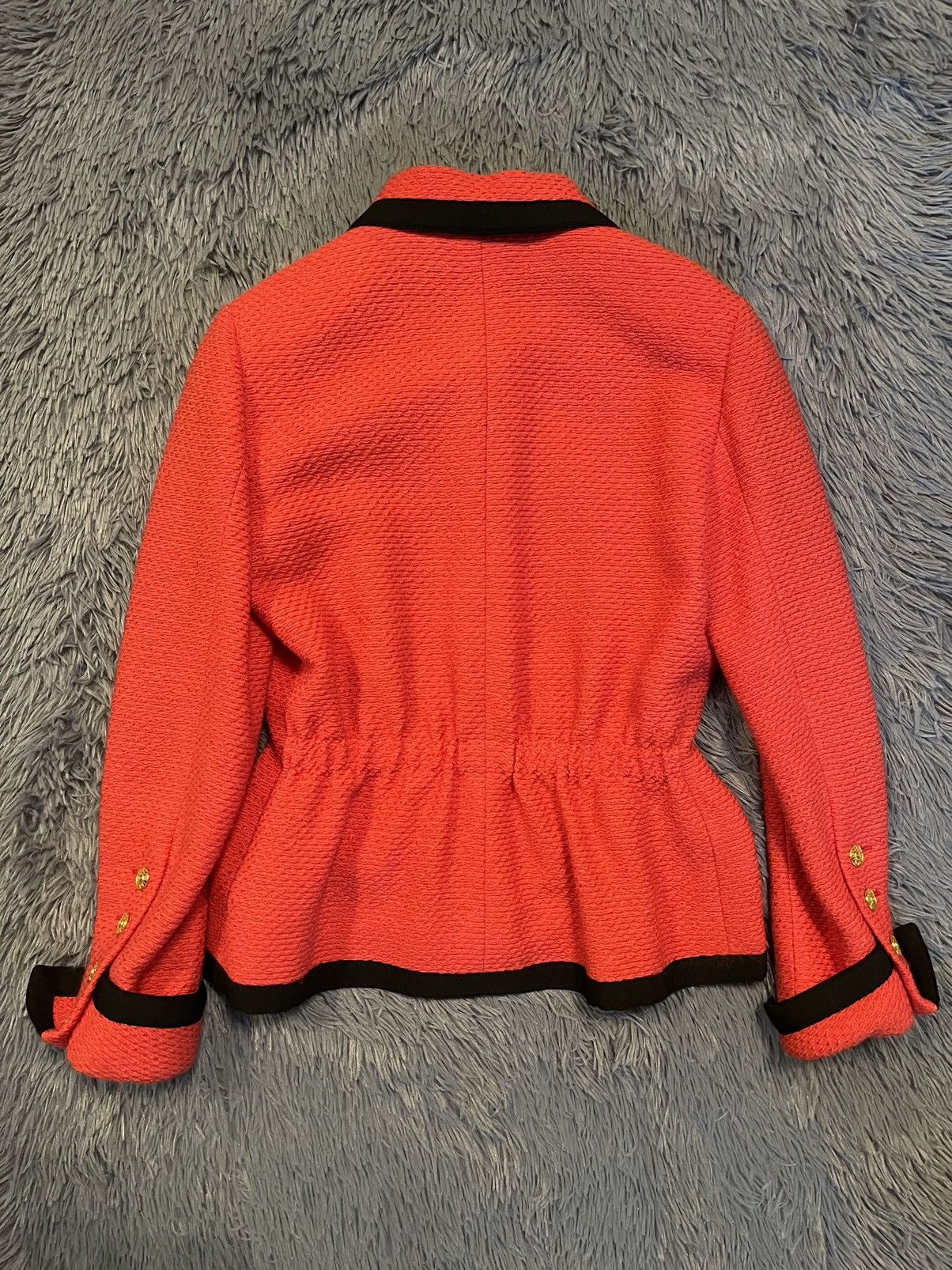 Chanel × Vintage Chanel 80s archive vintage iconic tweed blazer jacket Size S / US 4 / IT 40 - 6 Thumbnail