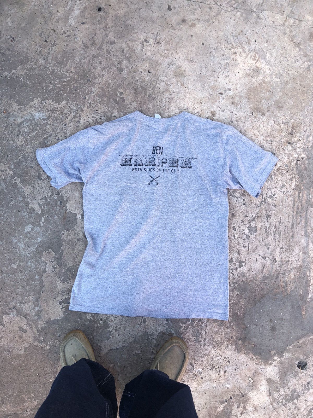 Band Tees Ben Harper Both sides of the gun vintage Made in Haiti USA Size US L / EU 52-54 / 3 - 2 Thumbnail