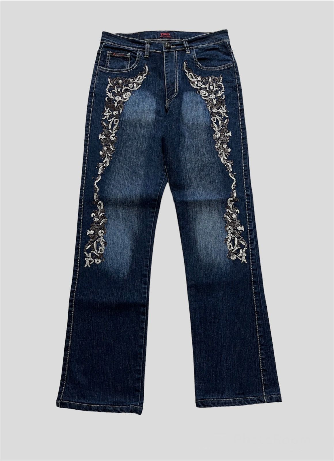 Dolce & Gabbana Dolce & Gabbana Jeans Embroidered Logo Size US 30 / EU 46 - 4 Thumbnail