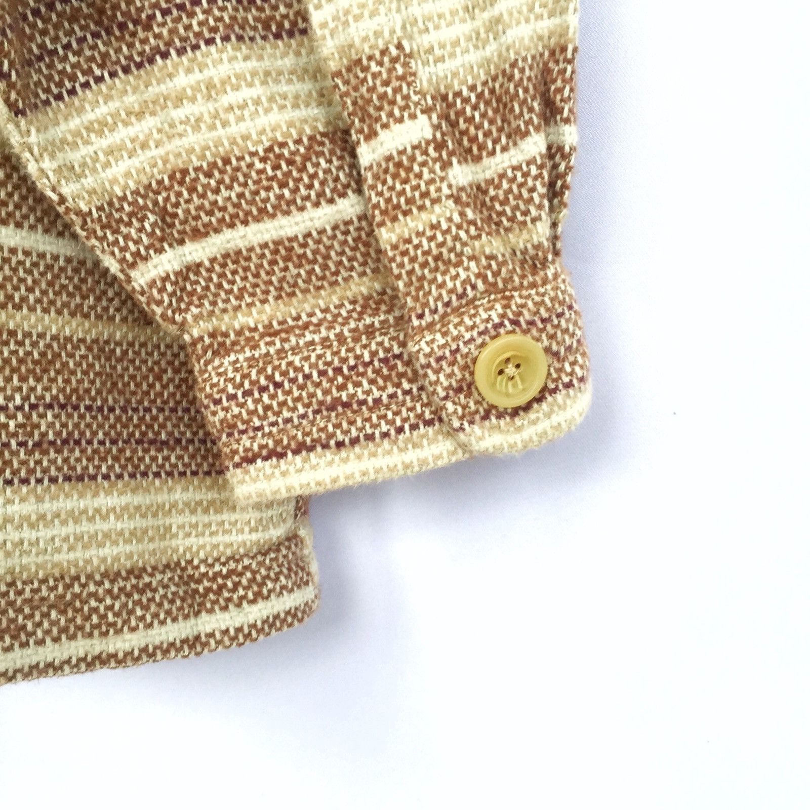 Alexander Julian Alexander Julian Jail Striped Worker Oversized Button Jacket Size US L / EU 52-54 / 3 - 6 Thumbnail