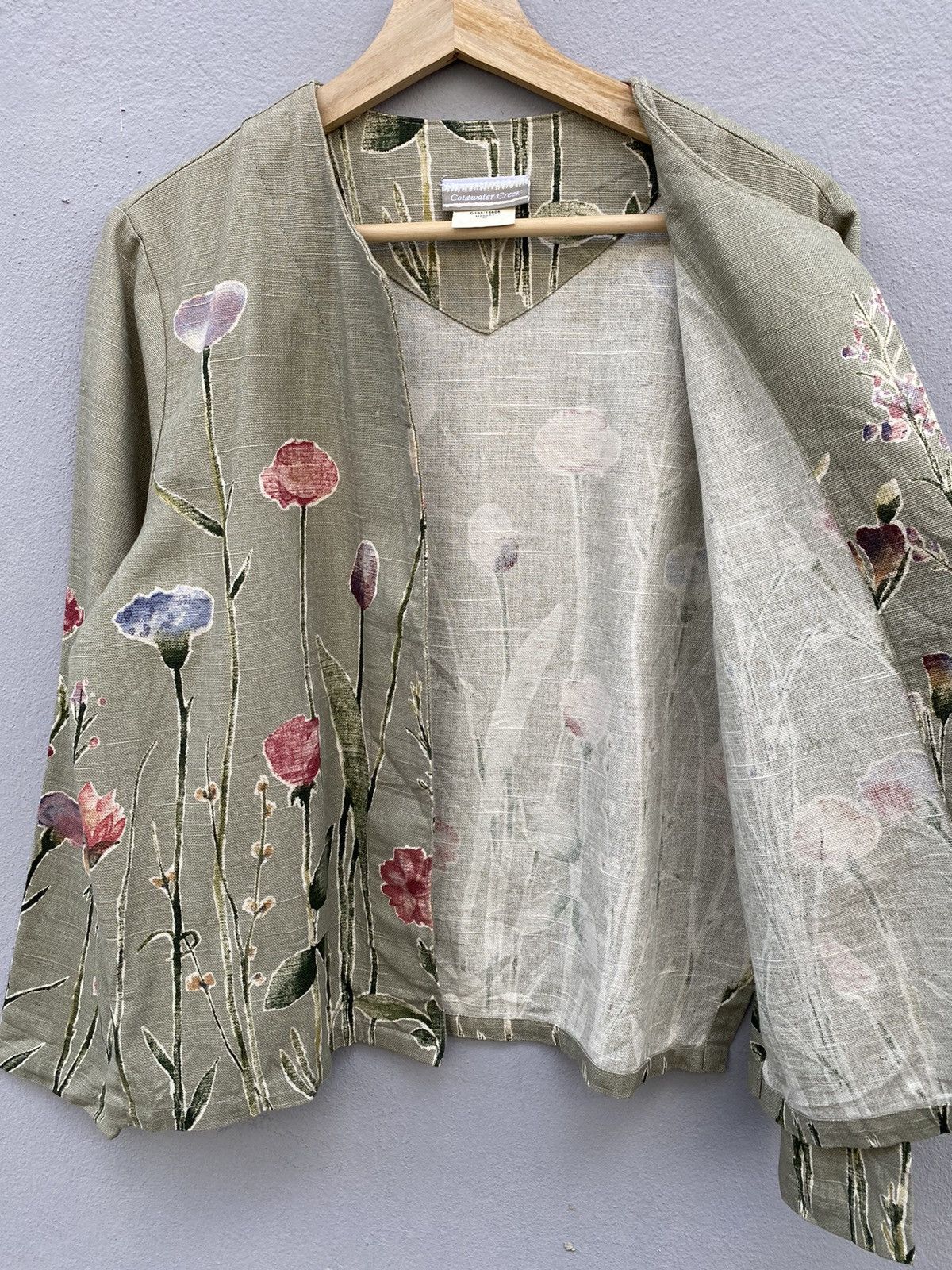 Coldwater Creek × Vintage vintage rare coldwater creek floral jacket american style Size US S / EU 44-46 / 1 - 7 Thumbnail