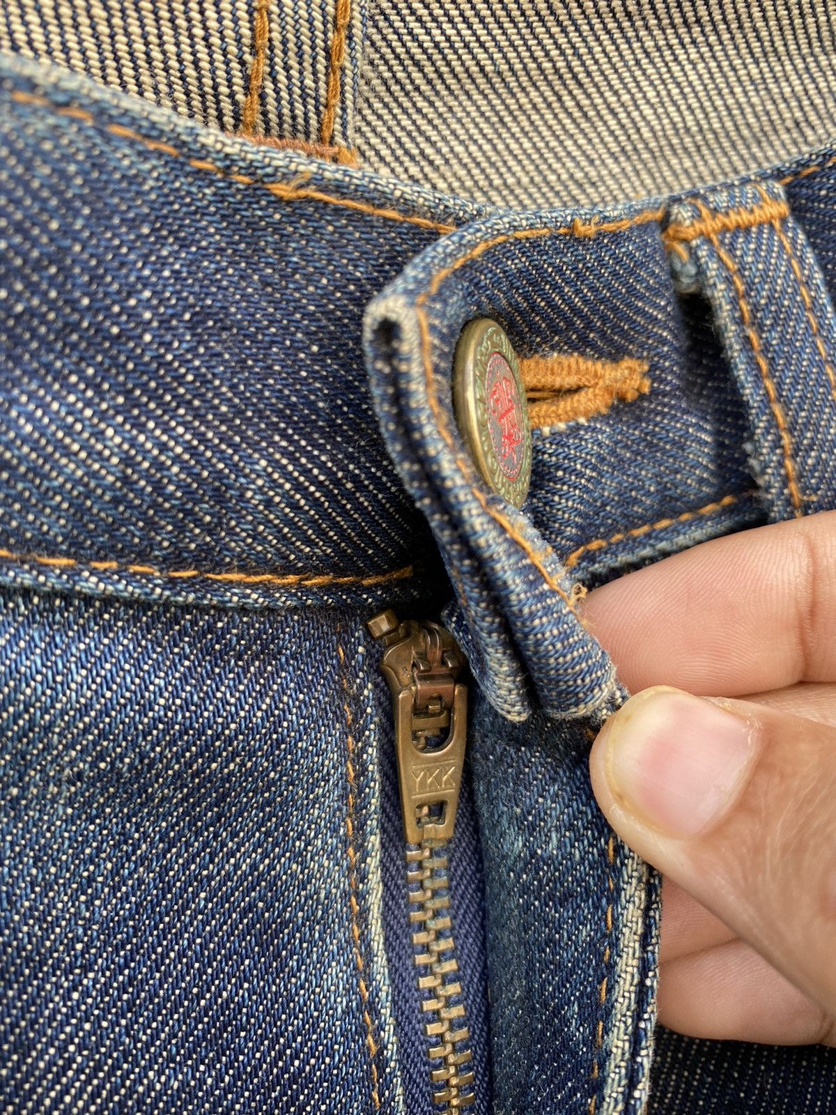 Kansai Yamamoto 💥RARE💥 KANSAI YAMAMOTO MAN Embroidered Dragon JAPAN Denim Size US 33 - 9 Thumbnail