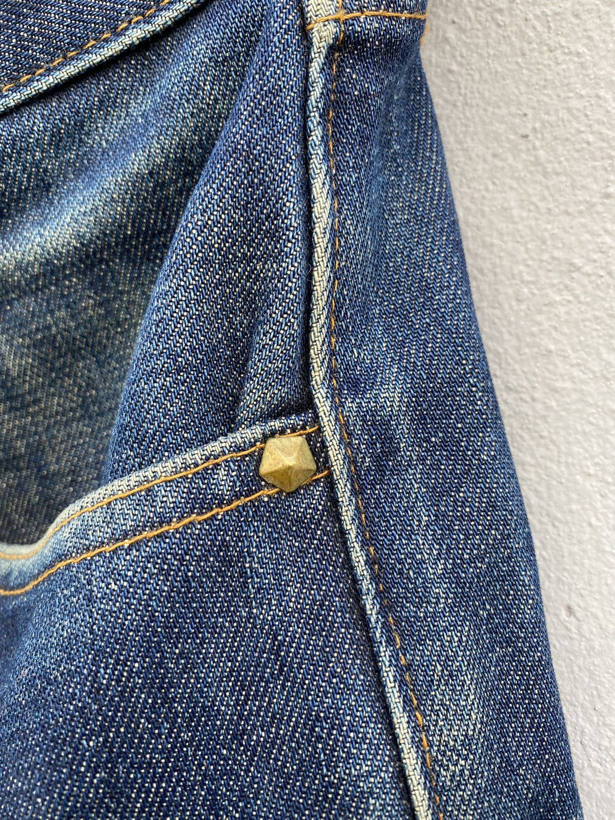 Kansai Yamamoto 💥RARE💥 KANSAI YAMAMOTO MAN Embroidered Dragon JAPAN Denim Size US 33 - 6 Thumbnail