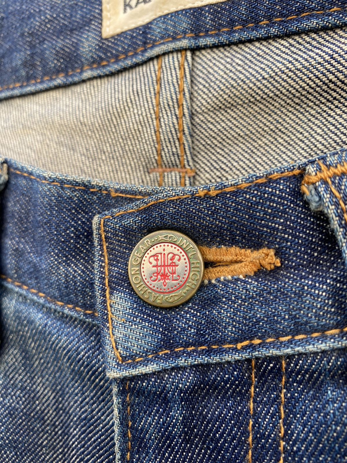Kansai Yamamoto 💥RARE💥 KANSAI YAMAMOTO MAN Embroidered Dragon JAPAN Denim Size US 33 - 5 Thumbnail