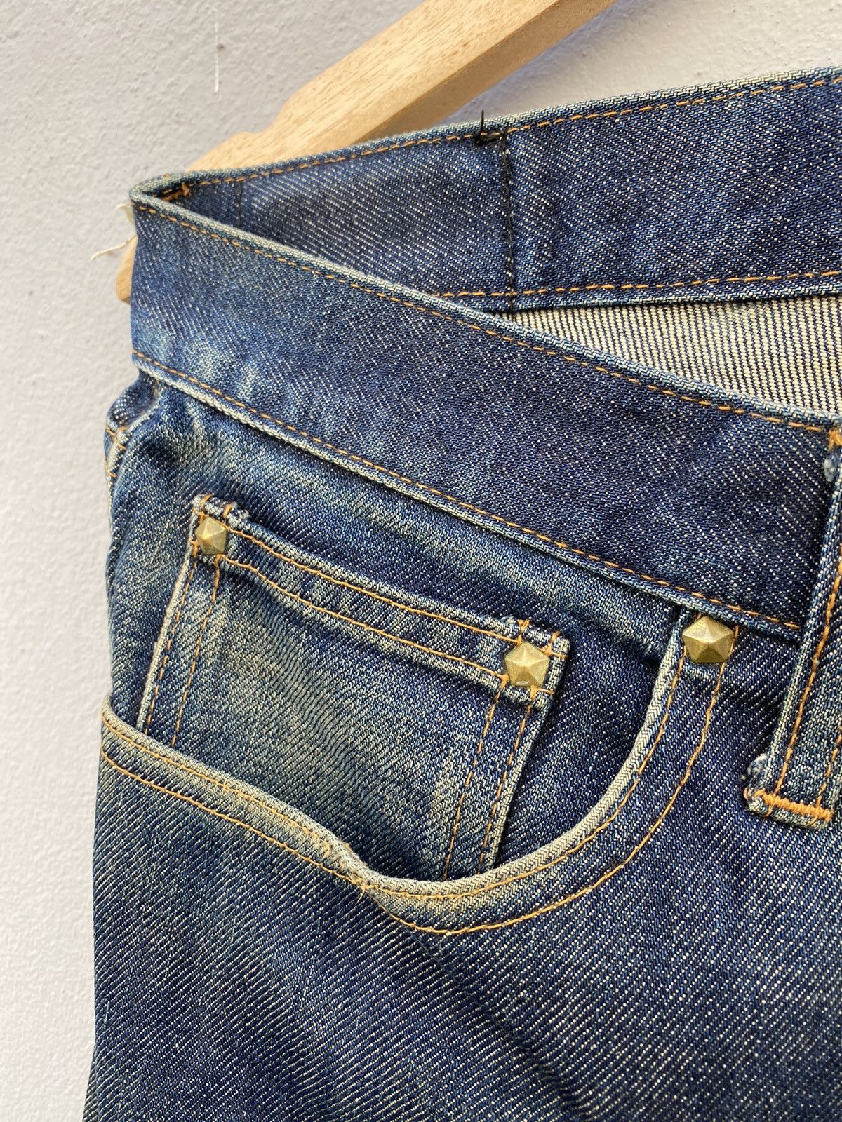 Kansai Yamamoto 💥RARE💥 KANSAI YAMAMOTO MAN Embroidered Dragon JAPAN Denim Size US 33 - 7 Thumbnail