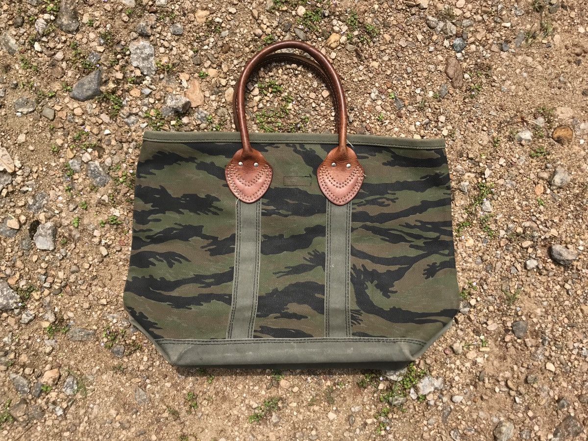 Hysteric Glamour vintage rare hysterics tiger stripes camo + leather handle Size ONE SIZE - 3 Thumbnail