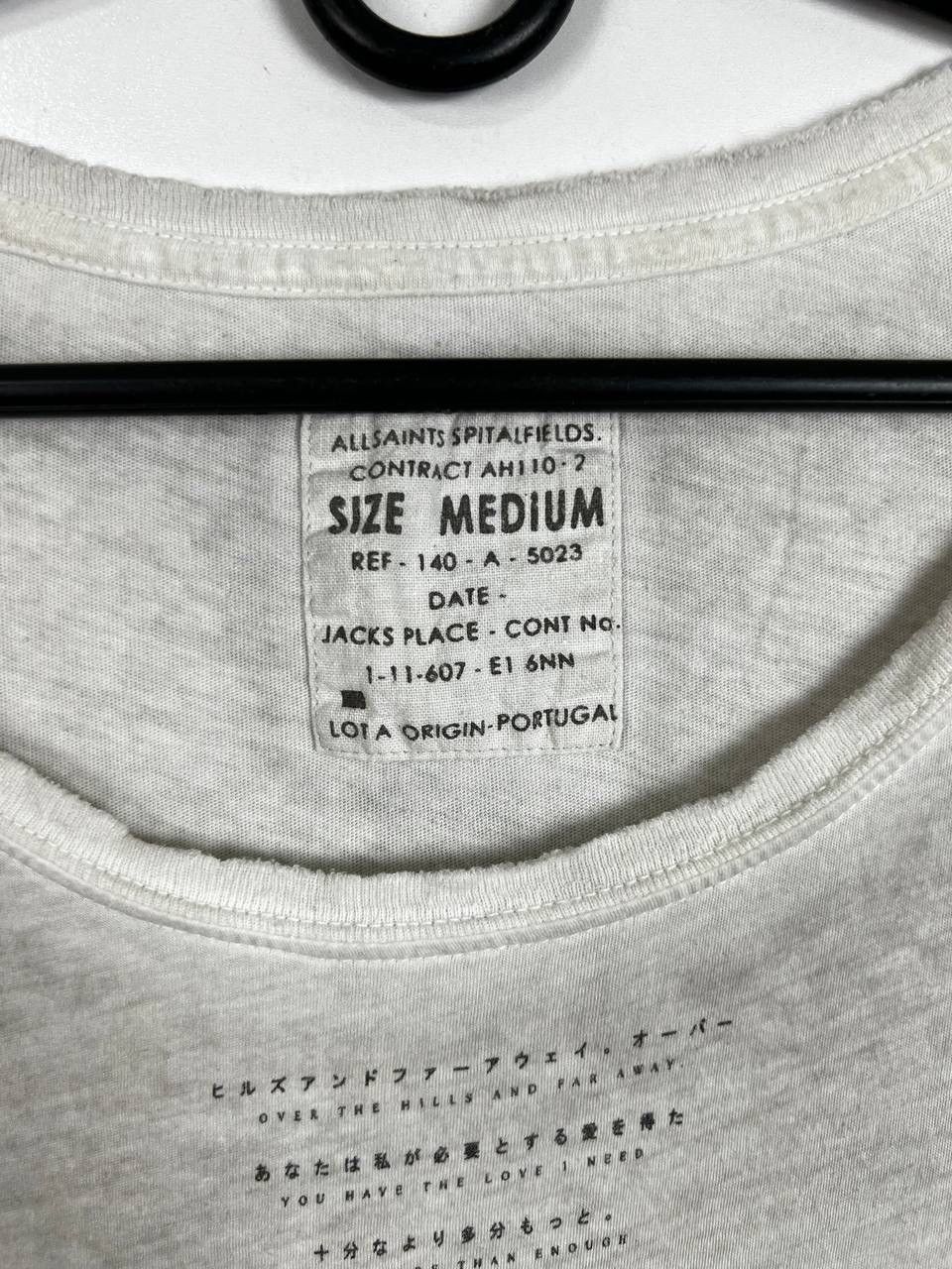 Allsaints Allsaints luxury t-shirts size M Size US M / EU 48-50 / 2 - 2 Thumbnail