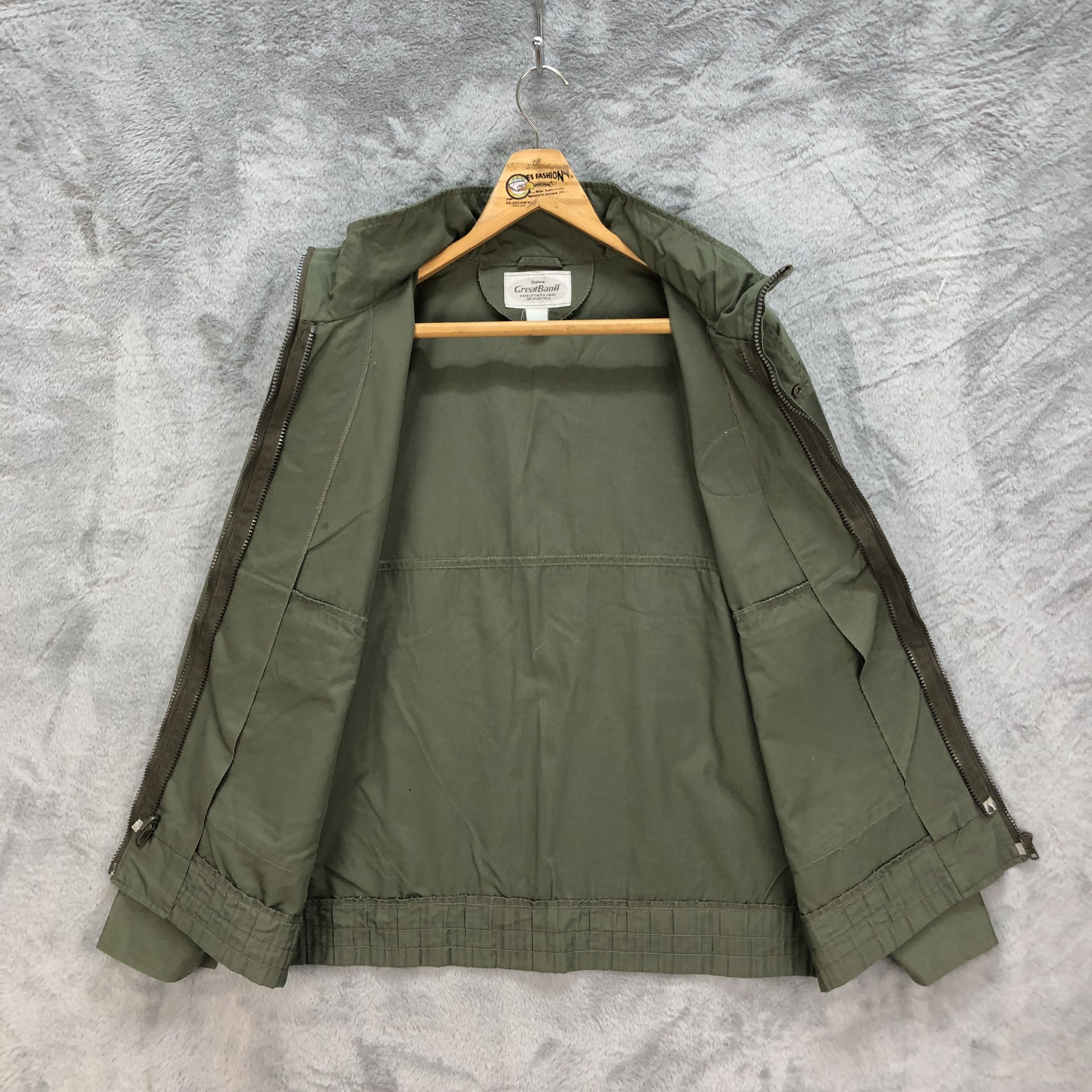 DAIWA Vintage Daiwa Great Banff Double Zip Chore Jacket #6000-217 Size US L / EU 52-54 / 3 - 10 Thumbnail