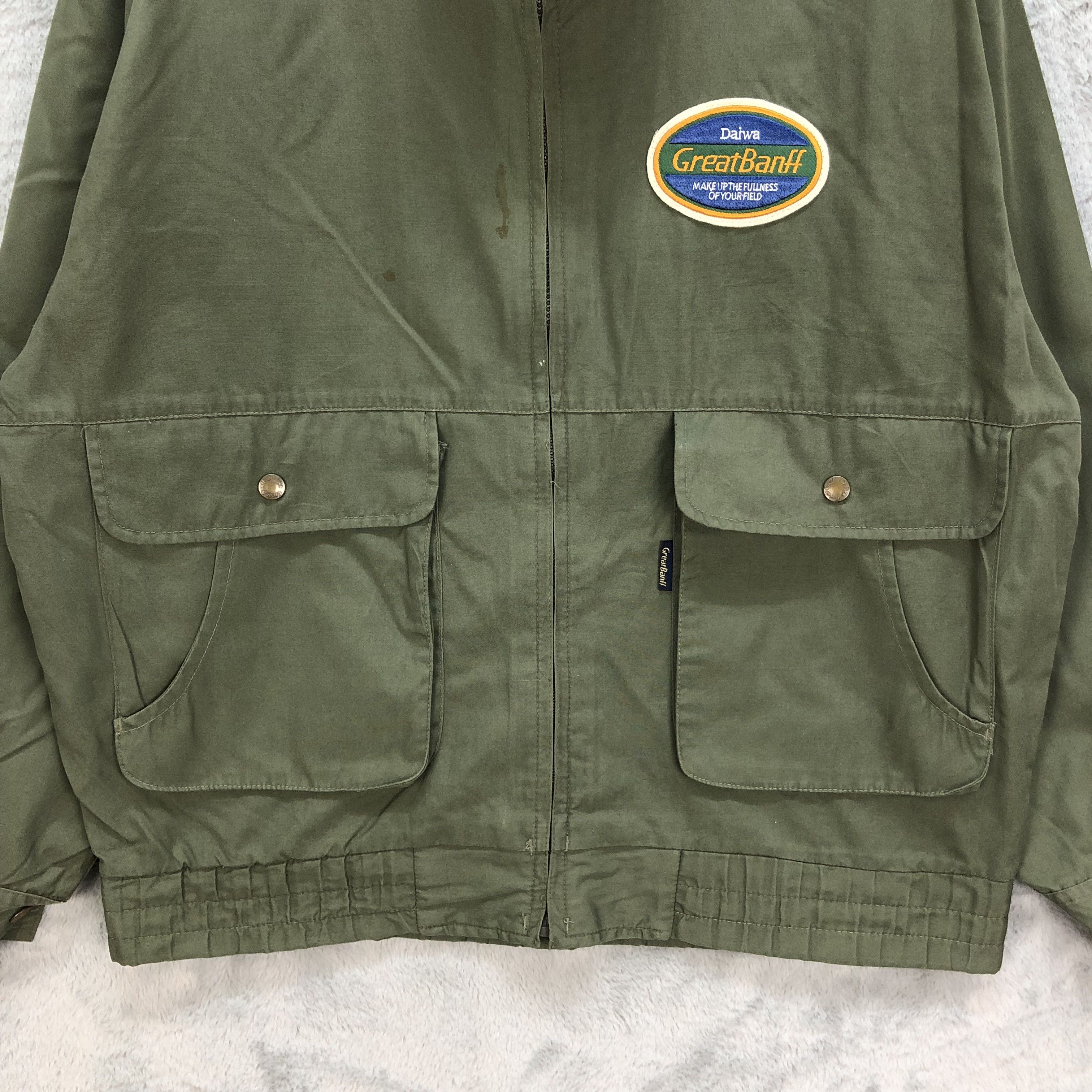DAIWA Vintage Daiwa Great Banff Double Zip Chore Jacket #6000-217 Size US L / EU 52-54 / 3 - 5 Thumbnail