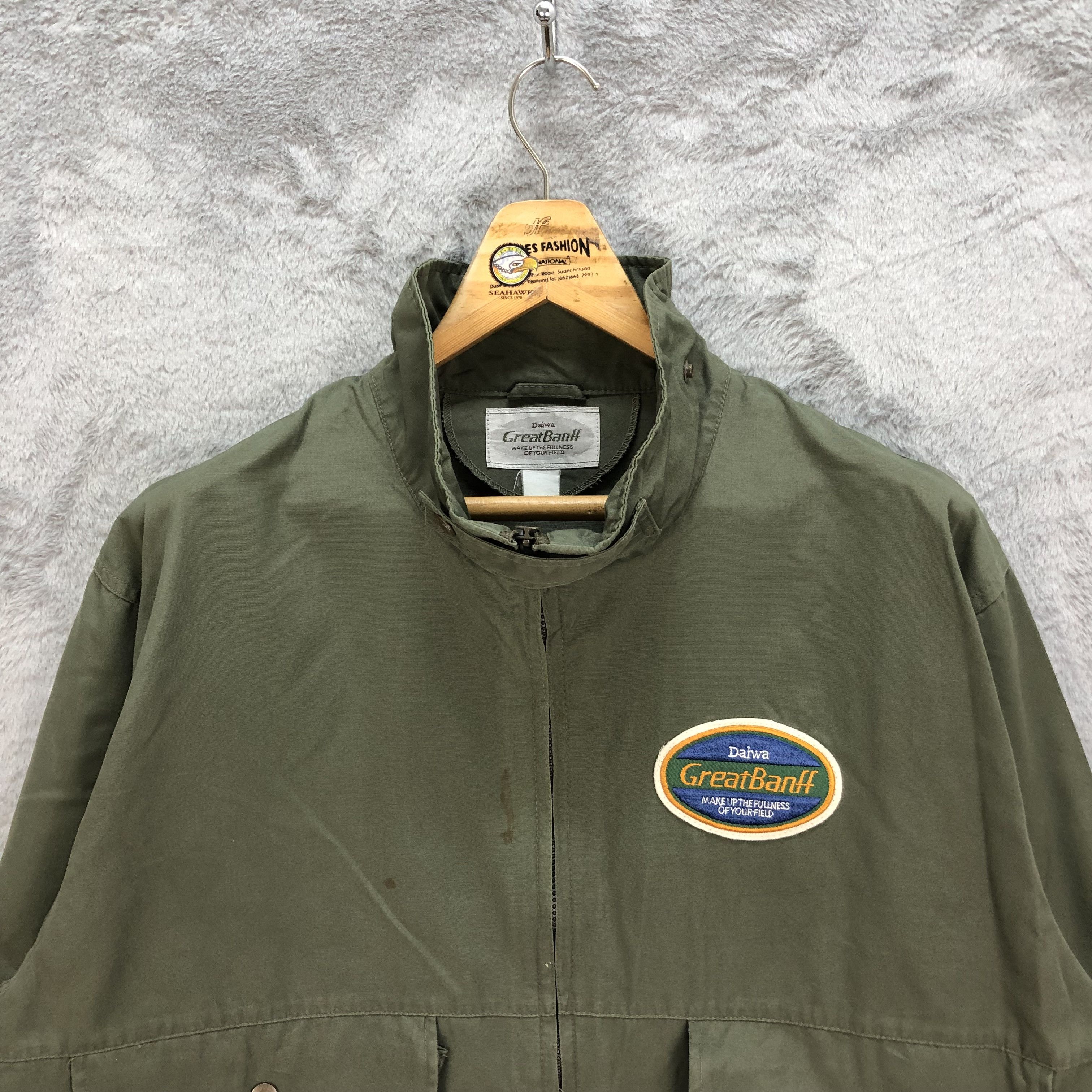 DAIWA Vintage Daiwa Great Banff Double Zip Chore Jacket #6000-217 Size US L / EU 52-54 / 3 - 2 Thumbnail