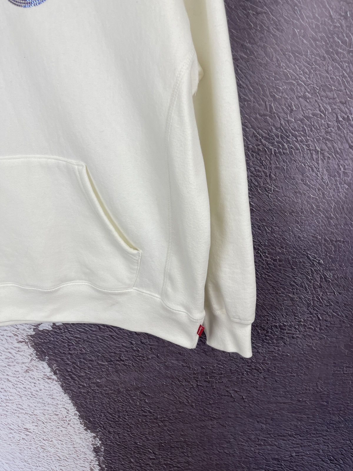 Supreme × Swarovski Supreme x Swarovski crystals white creamy big S hoodie Size US S / EU 44-46 / 1 - 5 Thumbnail