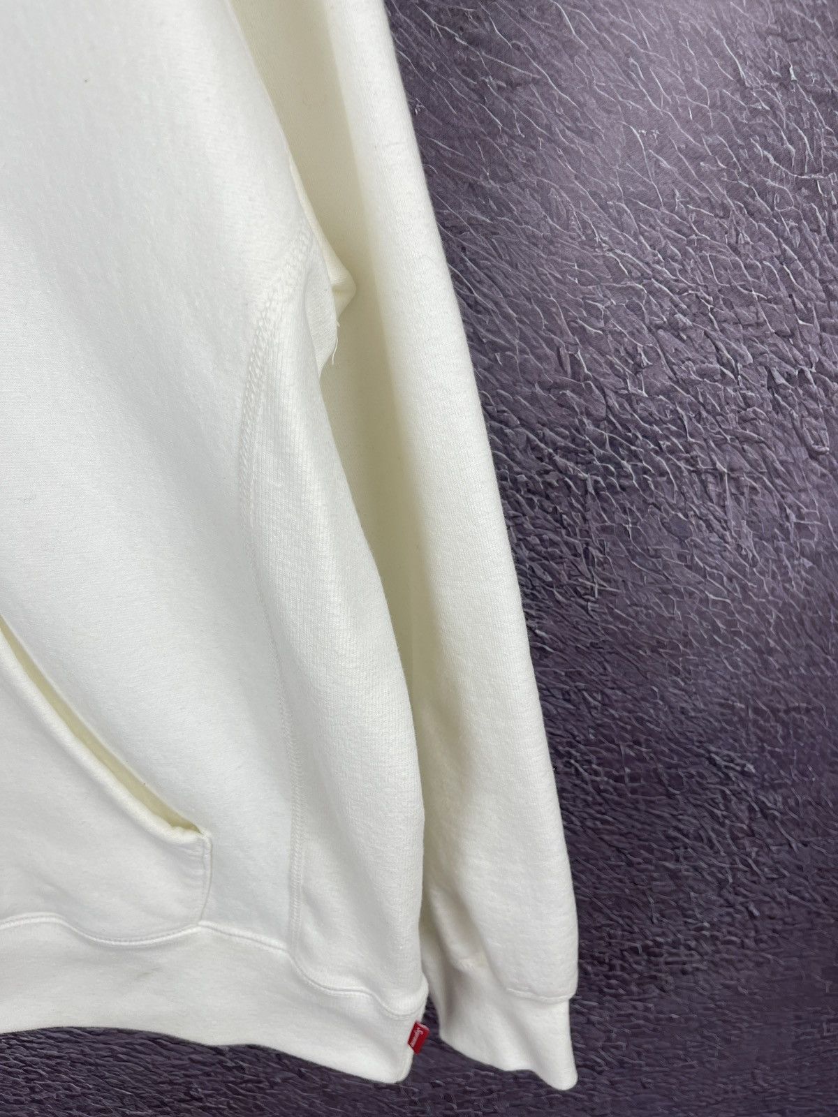 Supreme × Swarovski Supreme x Swarovski crystals white creamy big S hoodie Size US S / EU 44-46 / 1 - 12 Thumbnail
