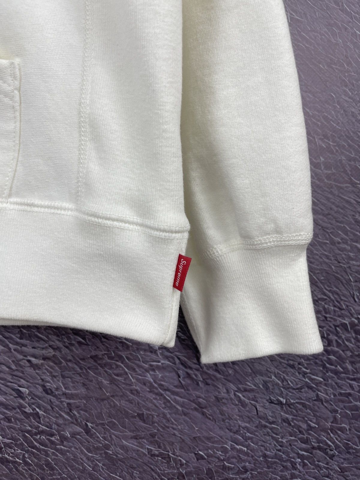 Supreme × Swarovski Supreme x Swarovski crystals white creamy big S hoodie Size US S / EU 44-46 / 1 - 8 Thumbnail