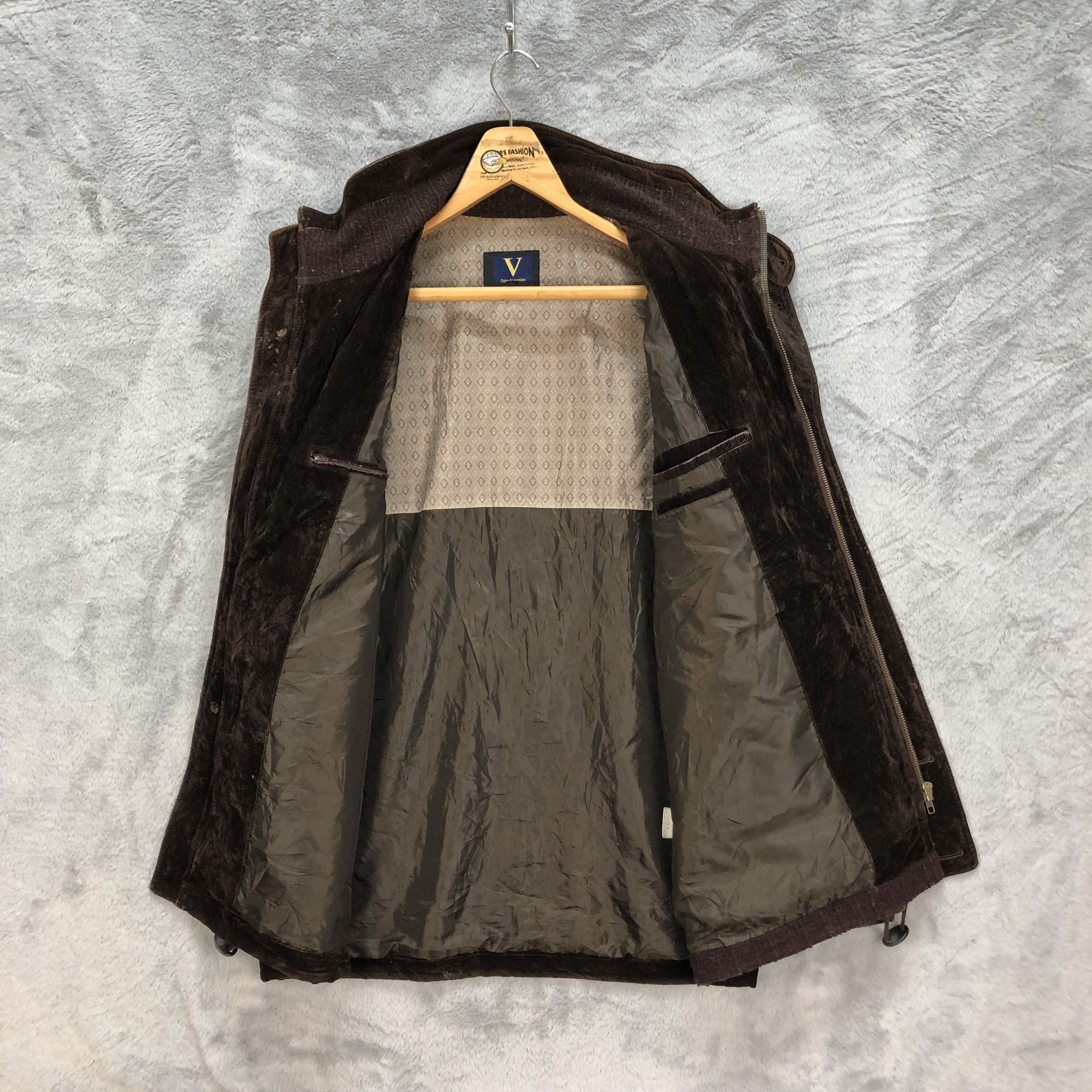 Valentino Carlo Valentino Velvet Jacket #5995-217 Size US L / EU 52-54 / 3 - 10 Thumbnail