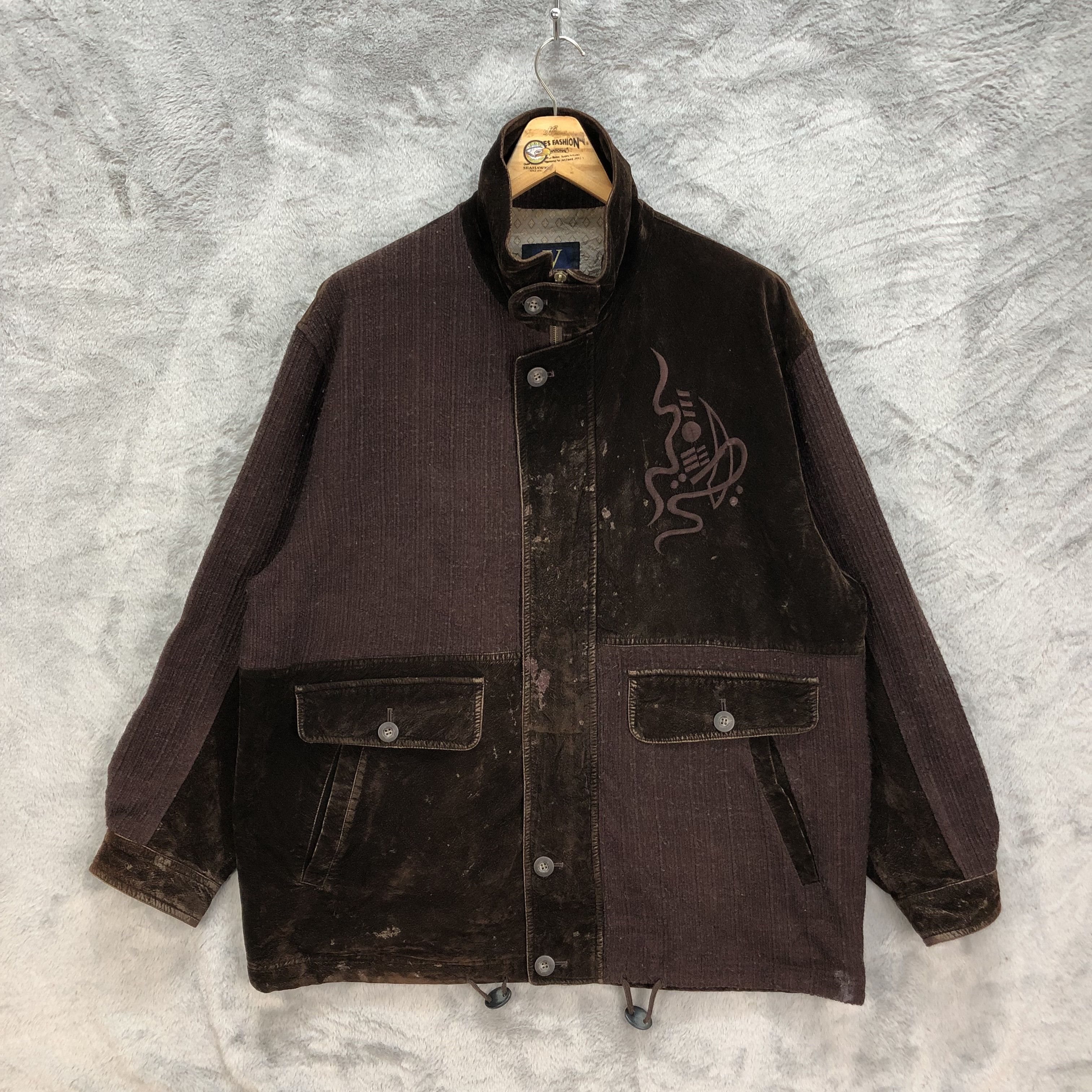 Valentino Carlo Valentino Velvet Jacket #5995-217 Size US L / EU 52-54 / 3 - 1 Thumbnail