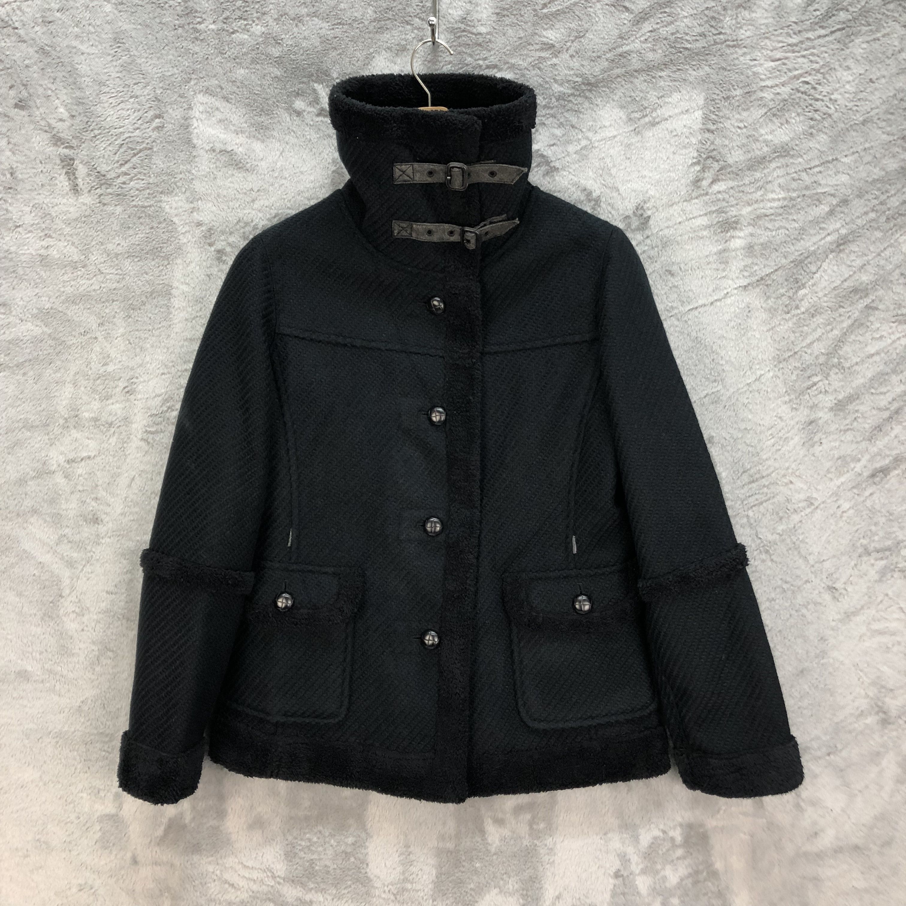 Comme Ca Ism Comme Ca Ism Over Collared Coat #5993-217 Size L / US 10 / IT 46 - 1 Thumbnail
