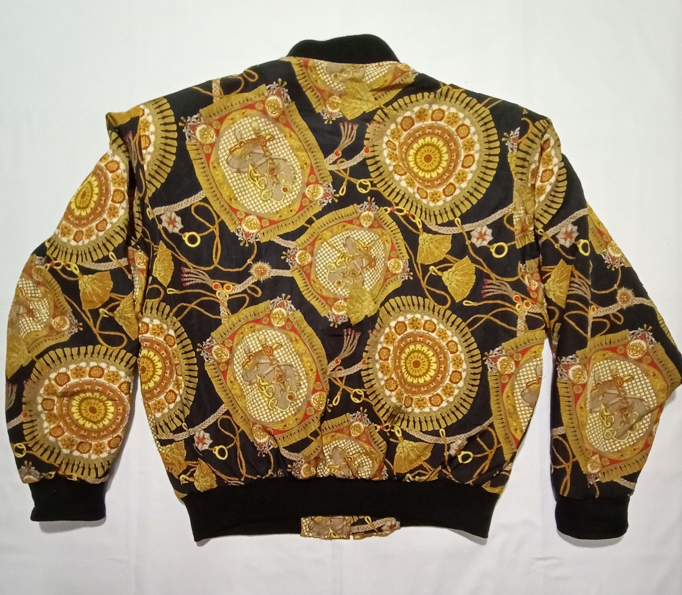 Japanese Brand Rare Bomber Jacket Luxury Design Full Print Unbranded Size US M / EU 48-50 / 2 - 3 Thumbnail