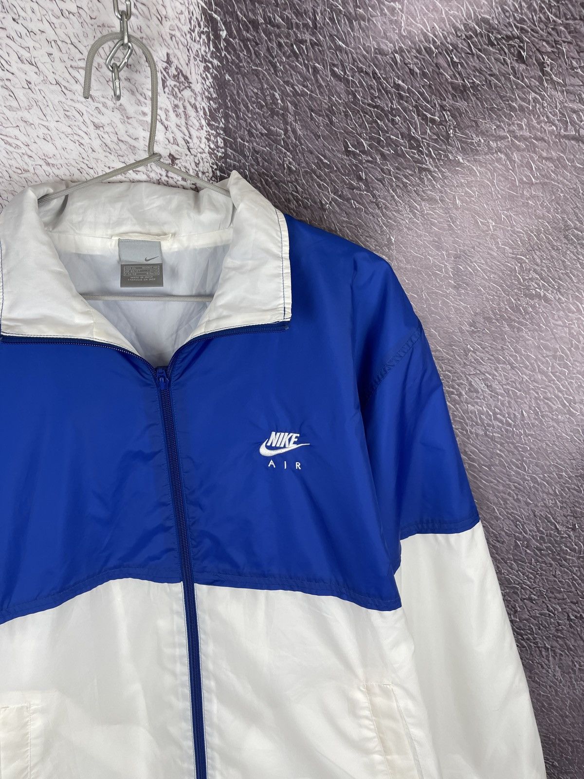 Nike Nike Air vintage y2k big logo lightweight track top jacket Size US XL / EU 56 / 4 - 4 Thumbnail