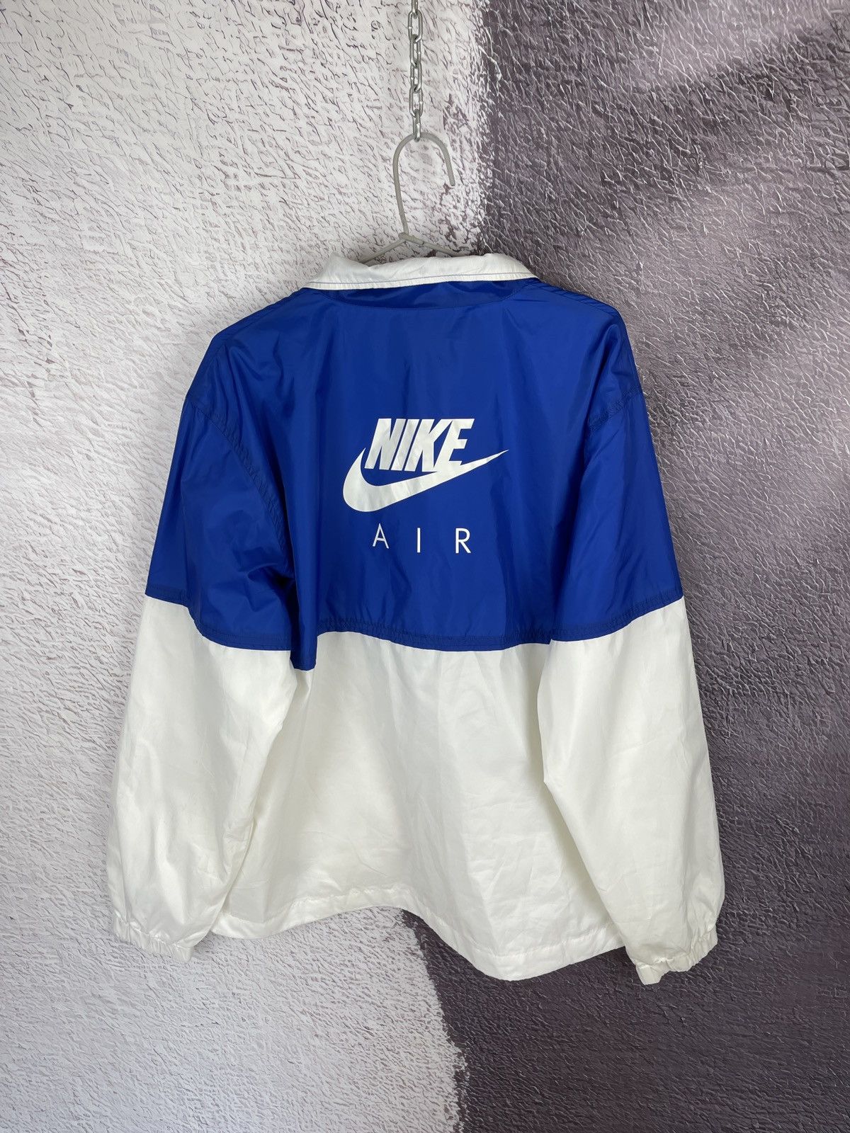 Nike Nike Air vintage y2k big logo lightweight track top jacket Size US XL / EU 56 / 4 - 2 Thumbnail