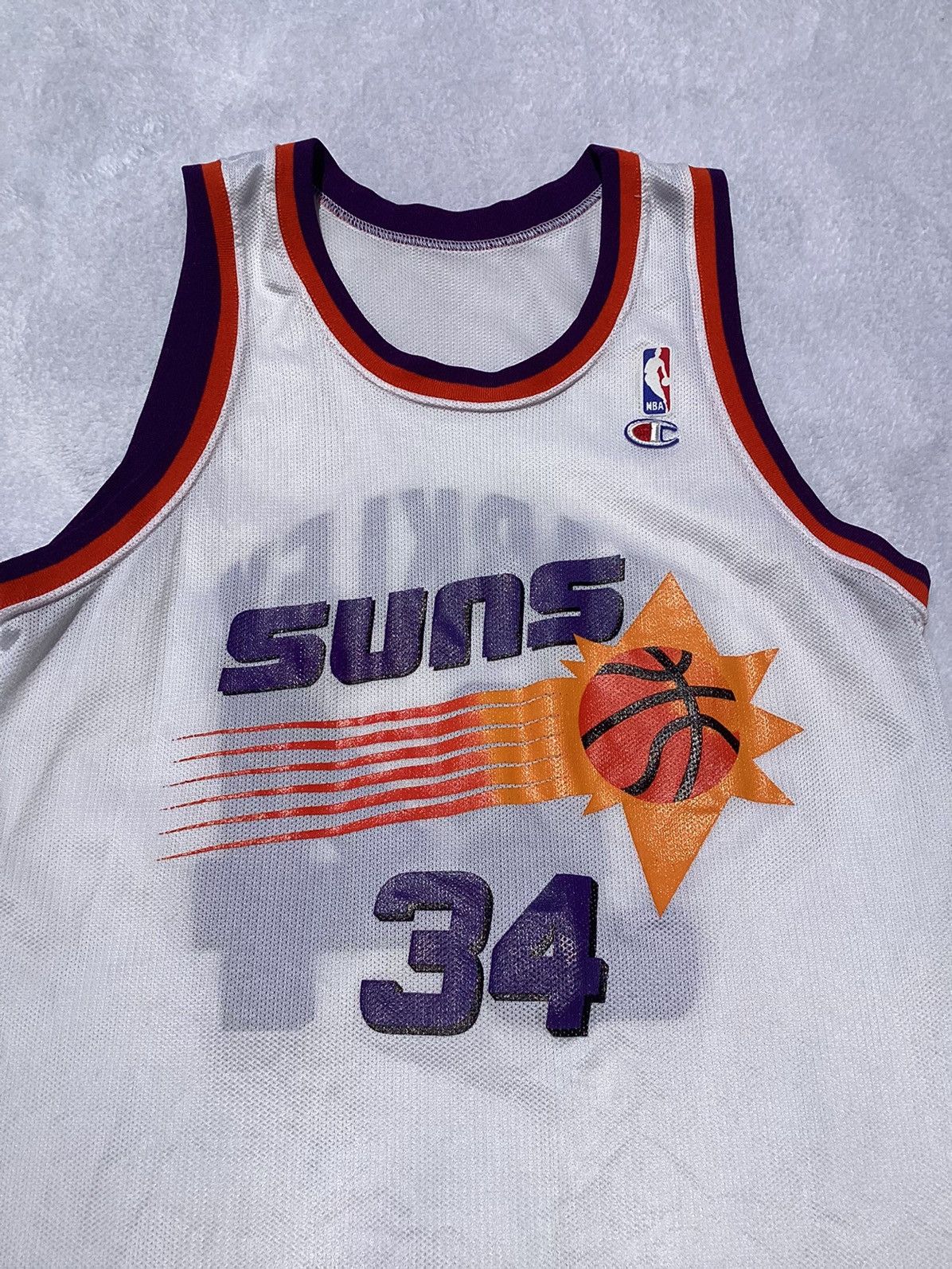 Champion × NBA × Vintage Vtg 90s Charles Barkley Phoenix