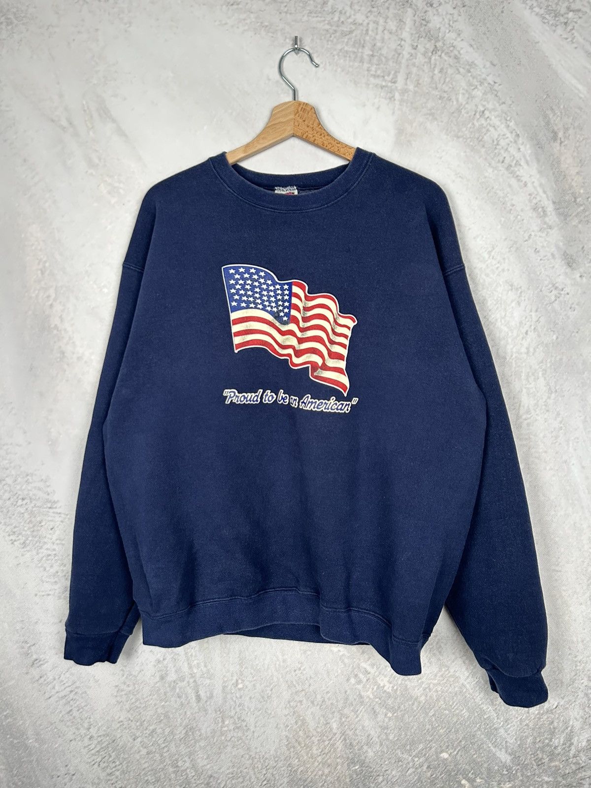 Other Vintage America USA Crewneck Boxy 90s Retro Skate Punk Size US XL / EU 56 / 4 - 1 Thumbnail