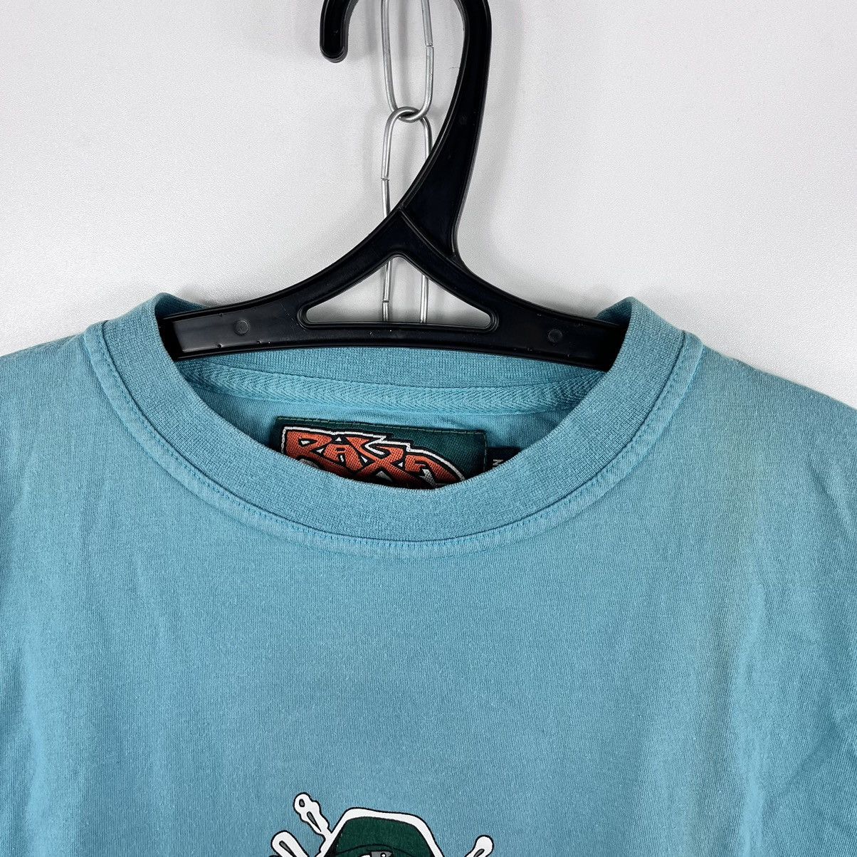 Vintage Vintage Raxa T-Shirt Heavy Cotton Rap Style Size M Oversized Size US M / EU 48-50 / 2 - 5 Thumbnail