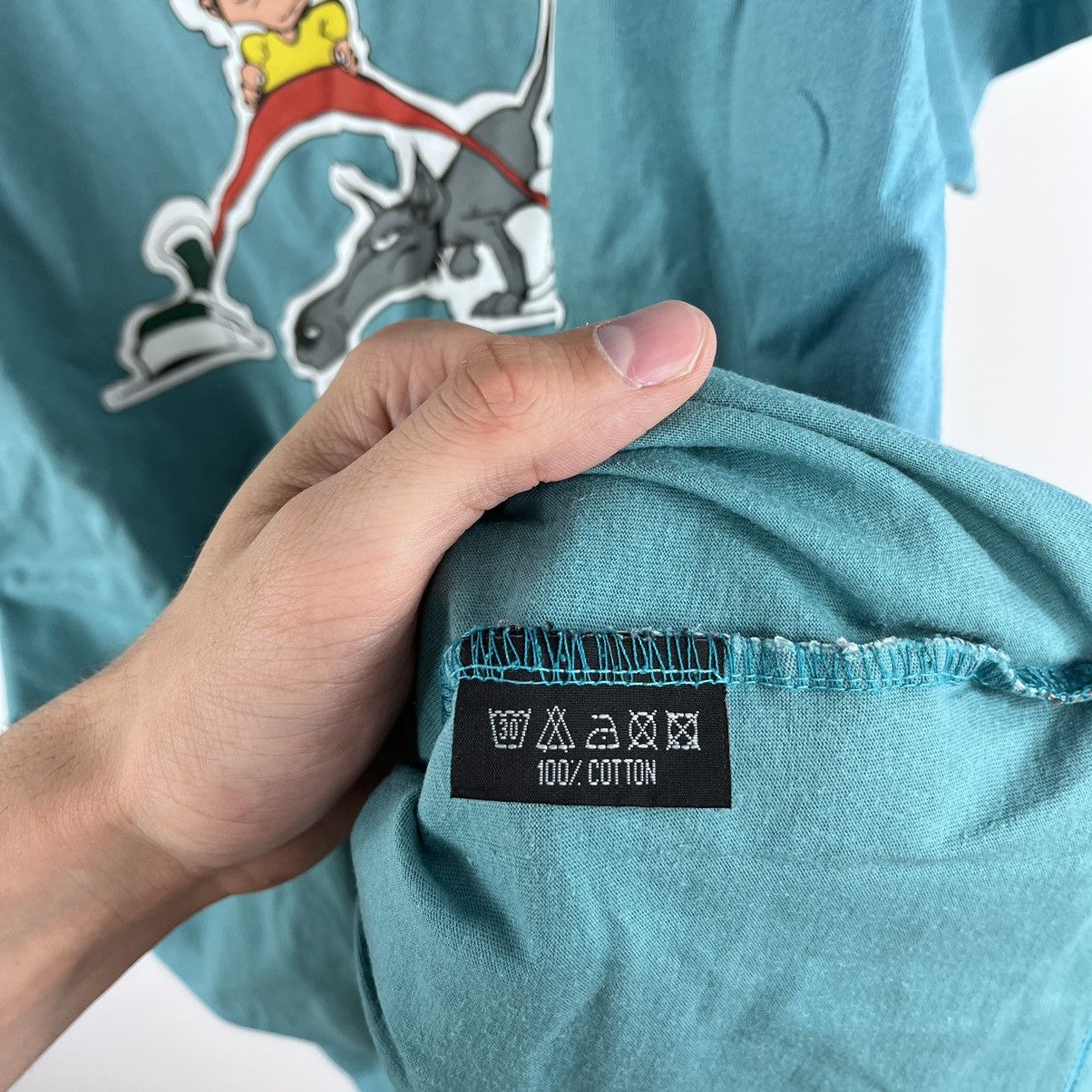 Vintage Vintage Raxa T-Shirt Heavy Cotton Rap Style Size M Oversized Size US M / EU 48-50 / 2 - 11 Thumbnail
