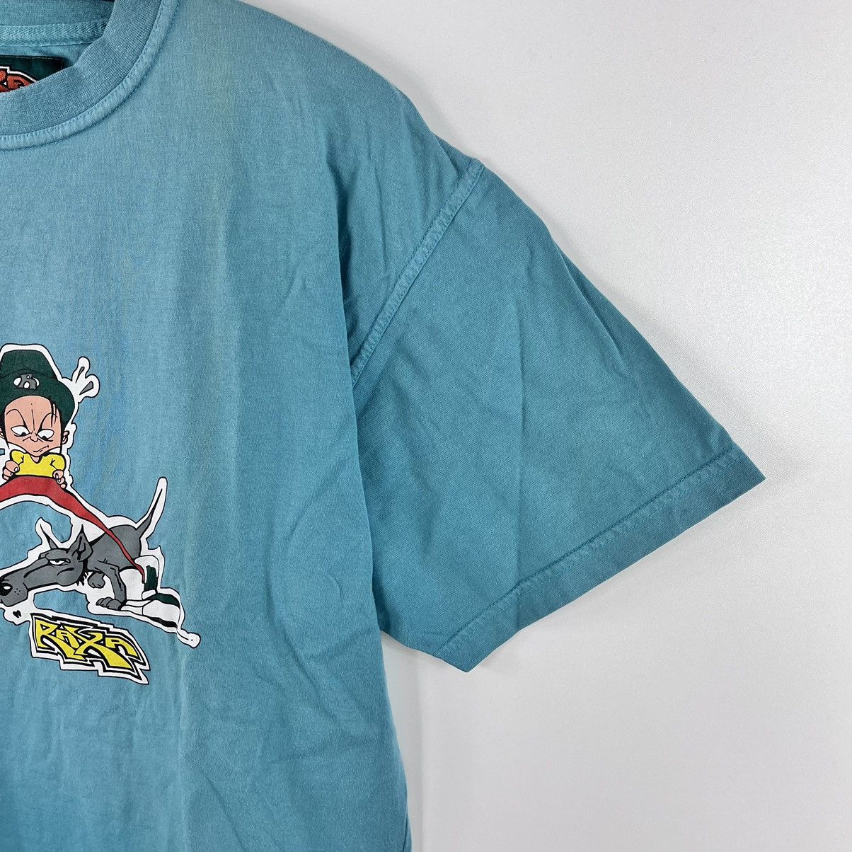 Vintage Vintage Raxa T-Shirt Heavy Cotton Rap Style Size M Oversized Size US M / EU 48-50 / 2 - 3 Thumbnail